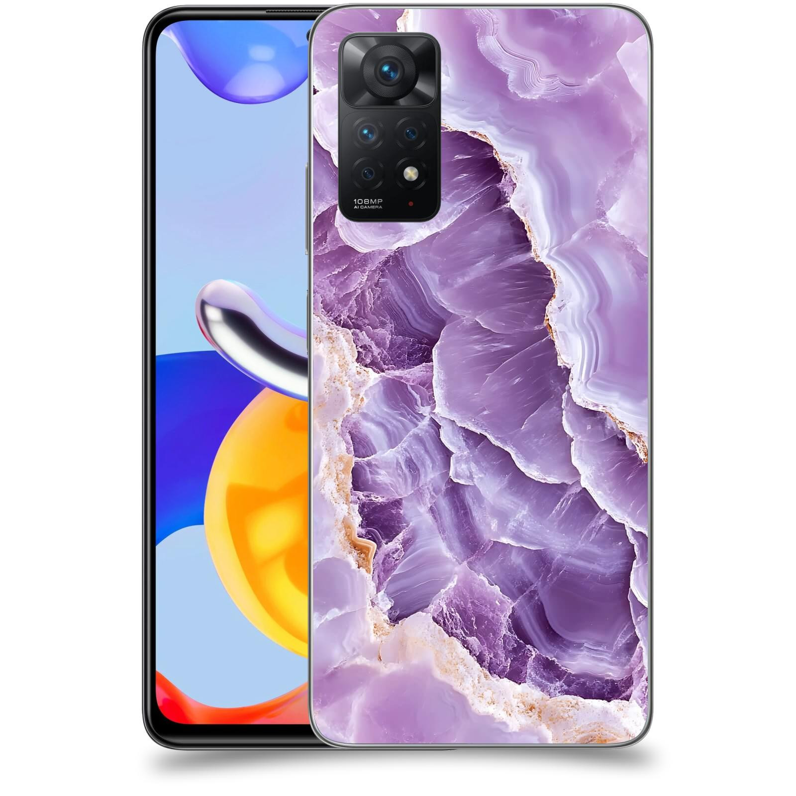 ACOVER Kryt na mobil Xiaomi Redmi Note 11 Pro - Fialová krása