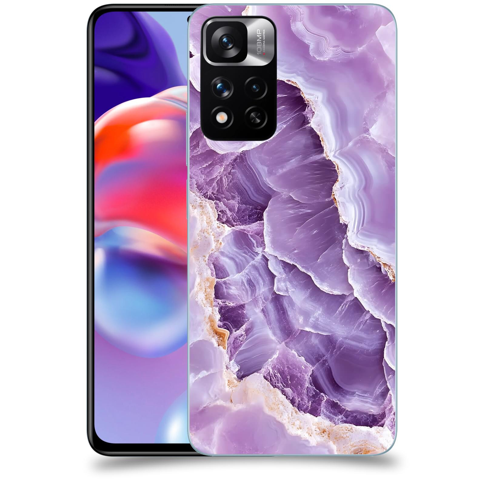 ACOVER Kryt na mobil Xiaomi Redmi Note 11 Pro+ 5G - Fialová krása