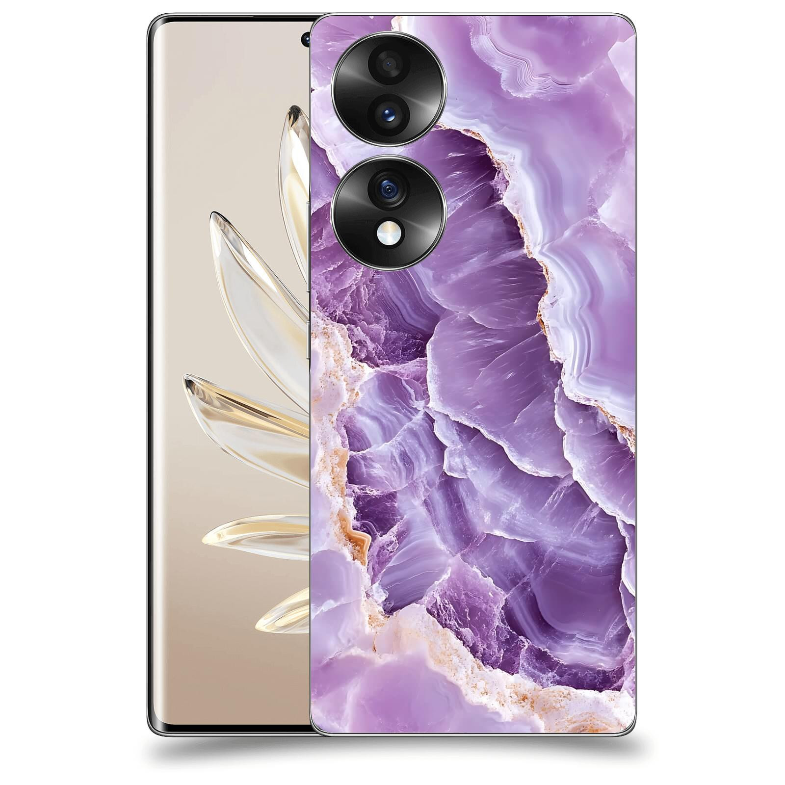 ACOVER Kryt na mobil Honor 70 - Fialová krása