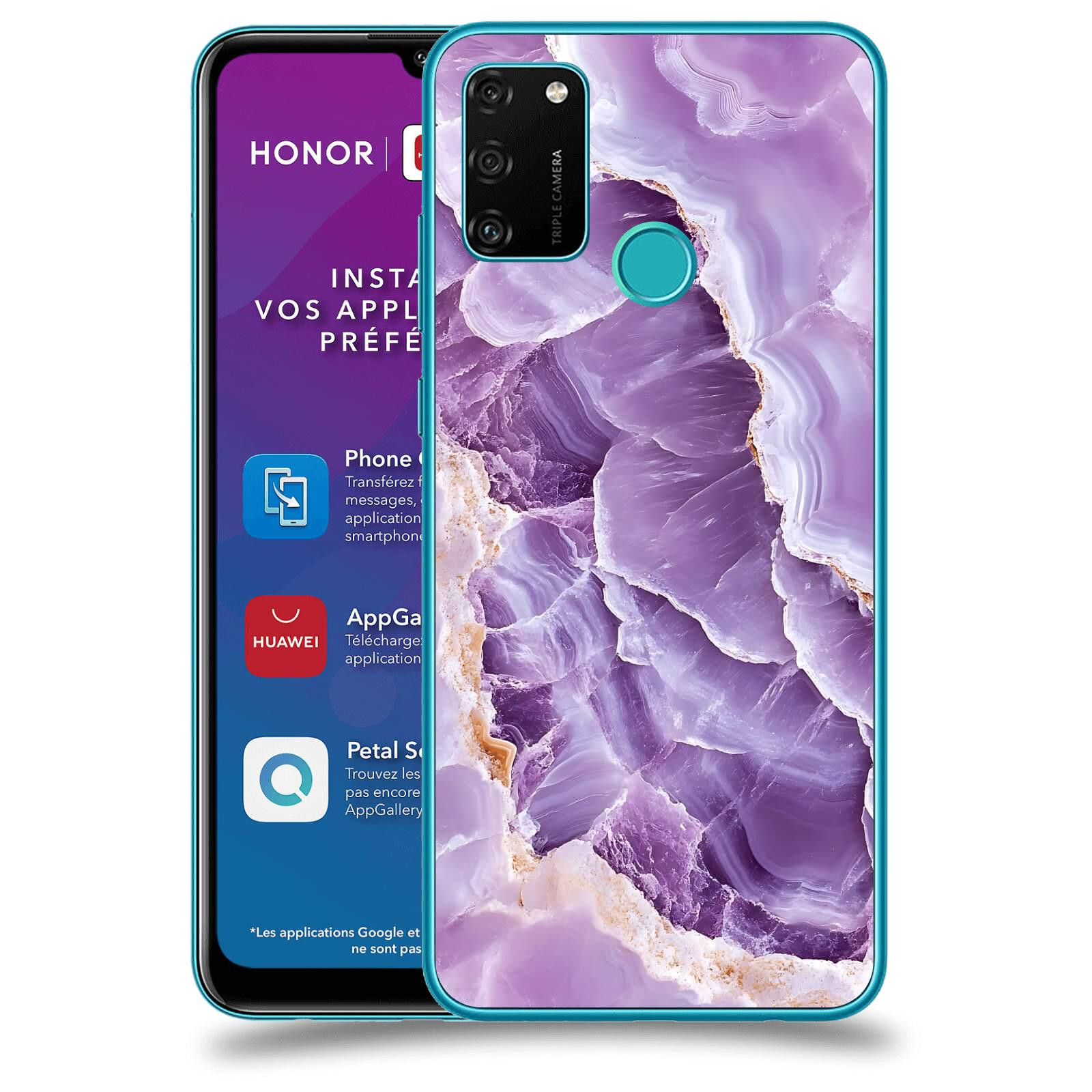 ACOVER Kryt na mobil Honor 9A - Fialová krása