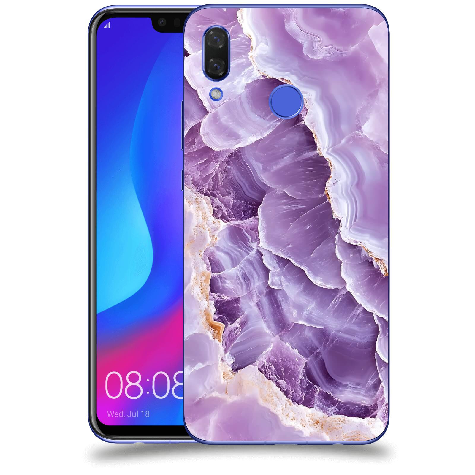 ACOVER Kryt na mobil Huawei Nova 3 - Fialová krása
