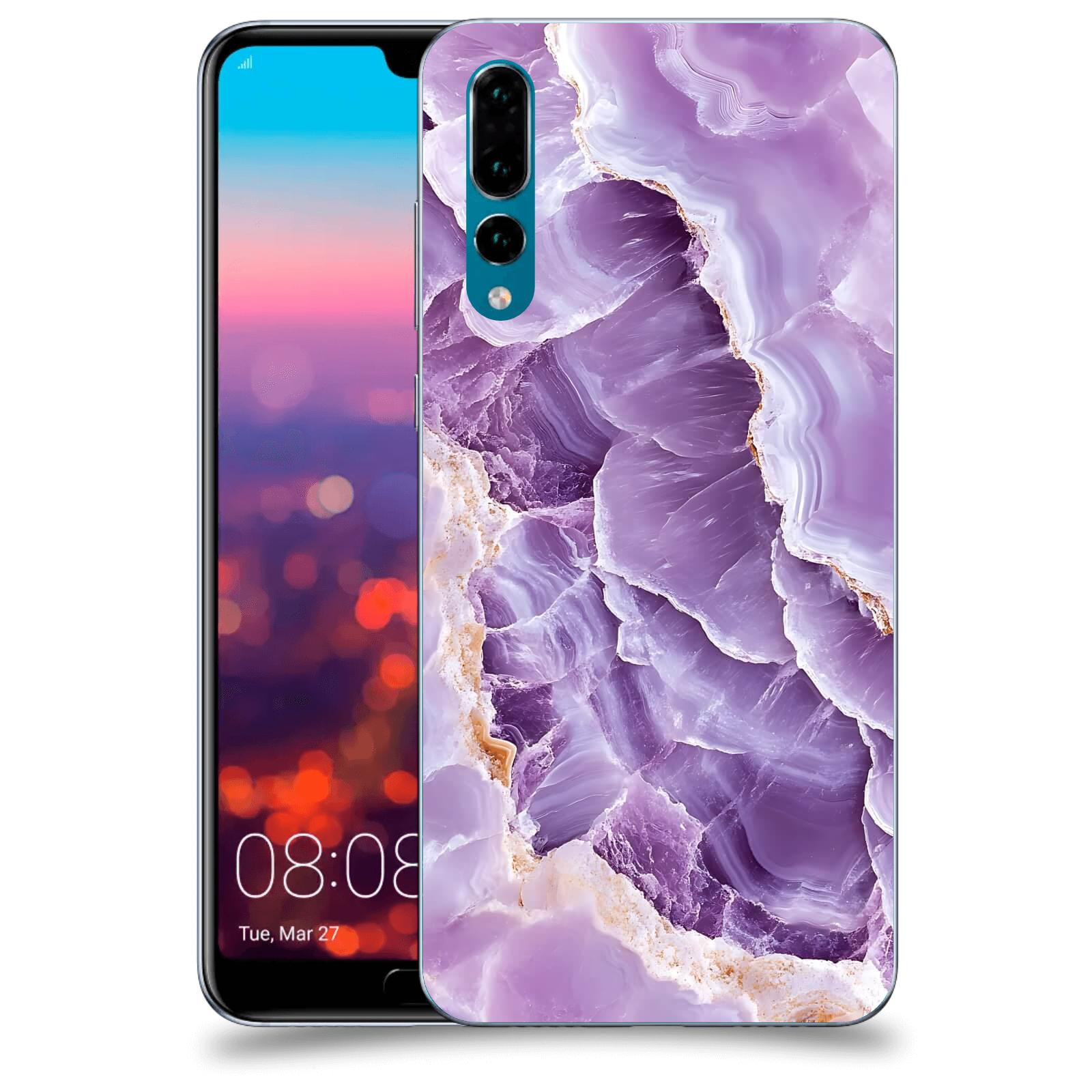 ACOVER Kryt na mobil Huawei P20 Pro - Fialová krása