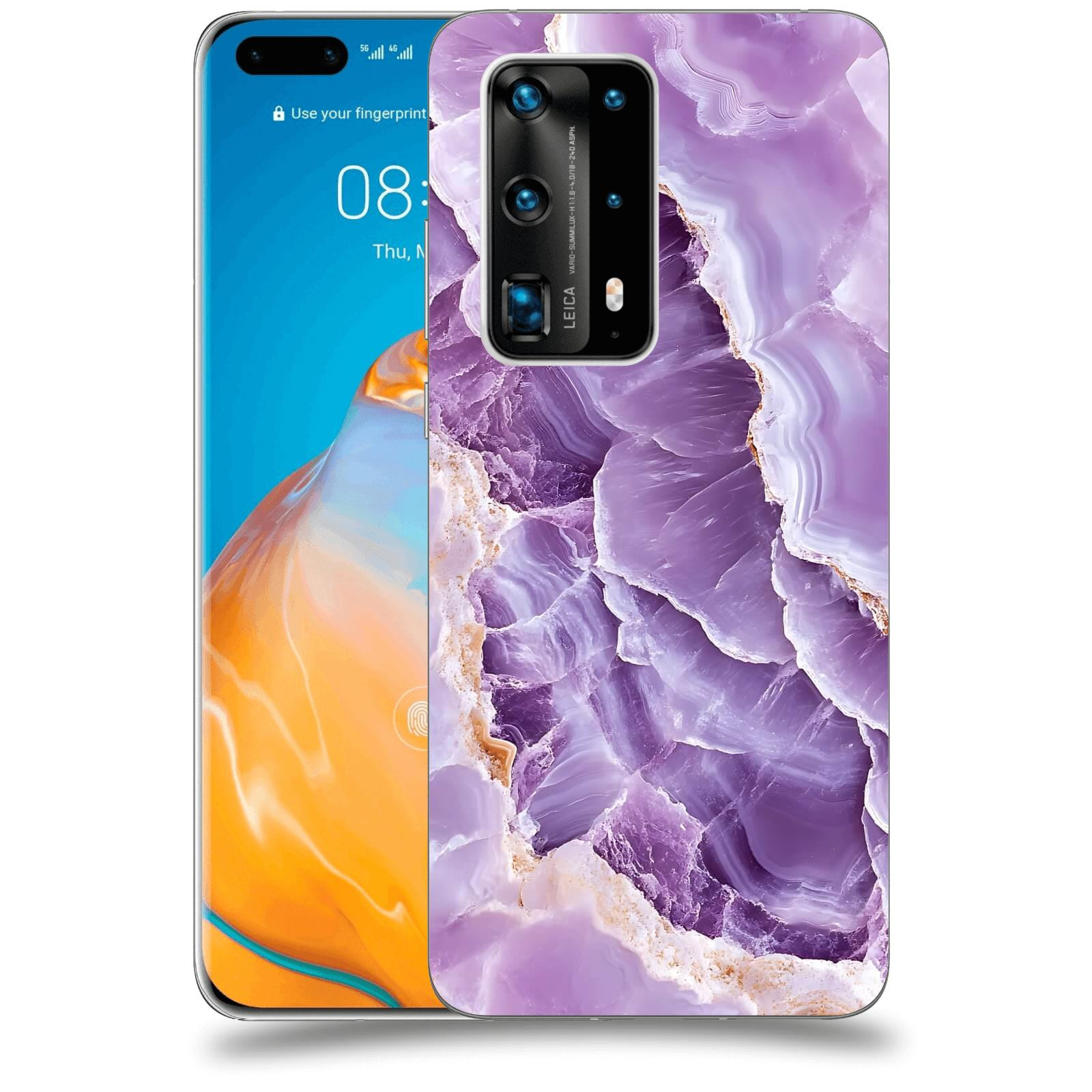 ACOVER Kryt na mobil Huawei P40 Pro - Fialová krása
