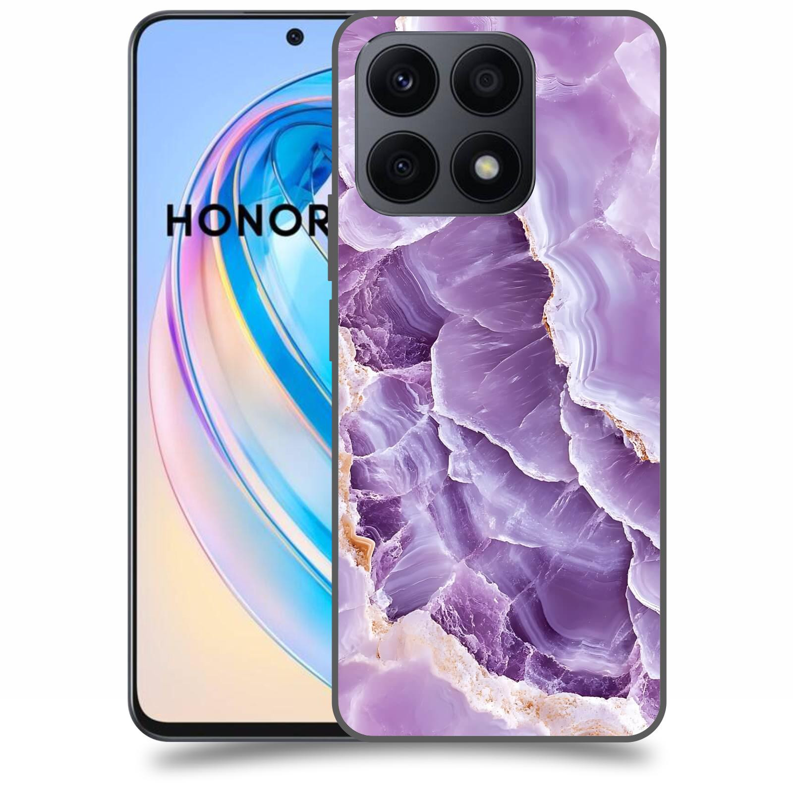 ACOVER Kryt na mobil Honor X8a - Fialová krása