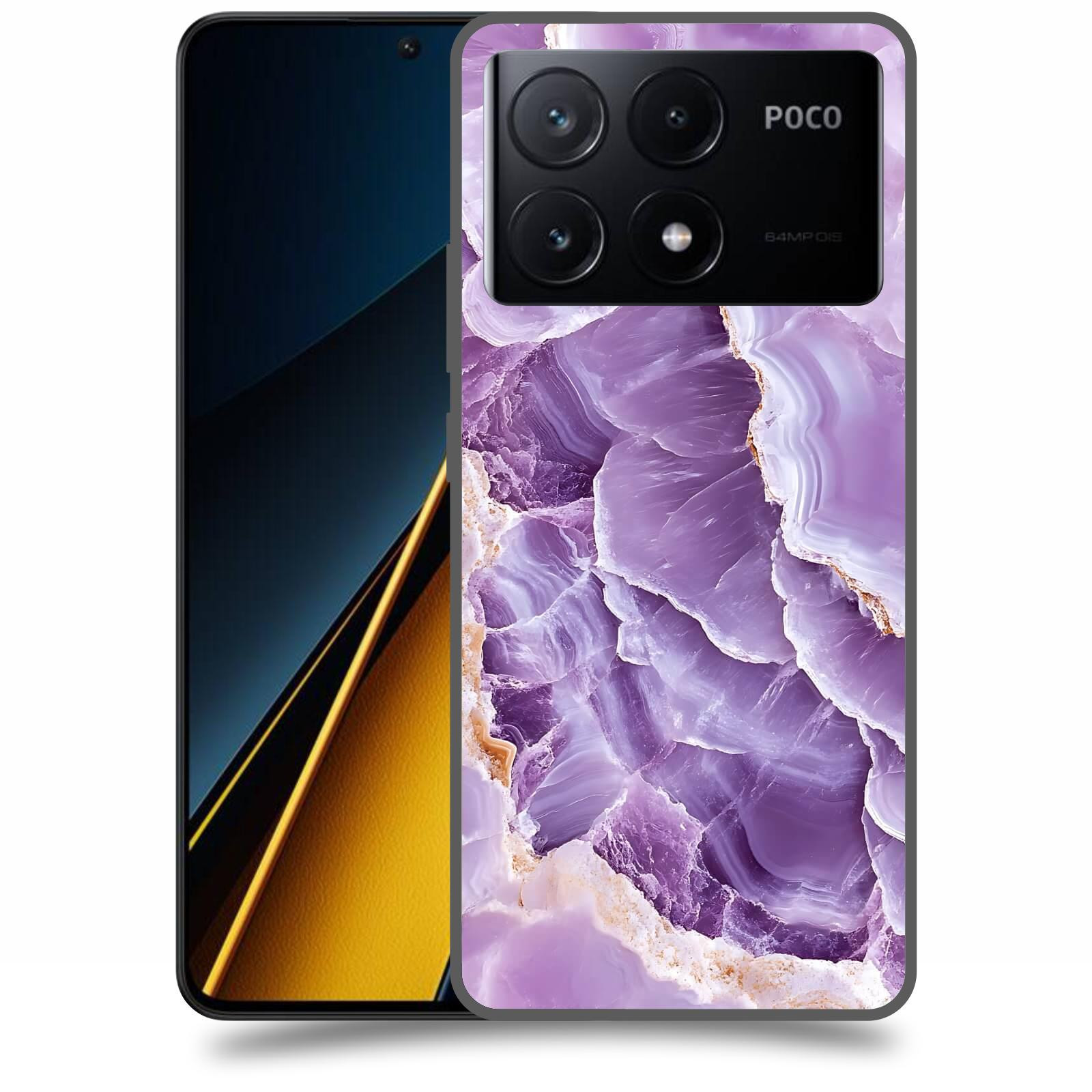 ACOVER Kryt na mobil Poco X6 Pro 5G - Fialová krása