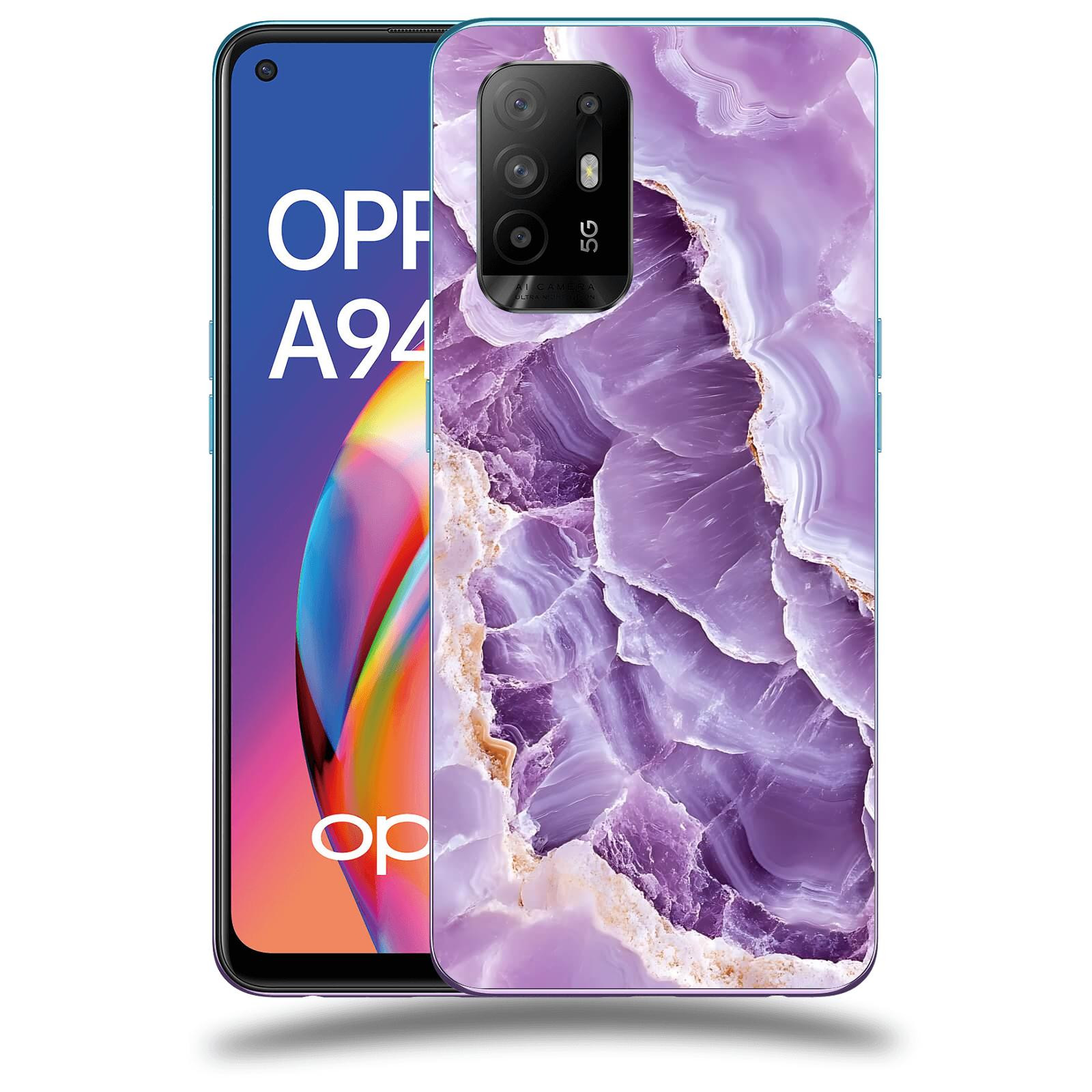 ACOVER Kryt na mobil OPPO A94 5G - Fialová krása