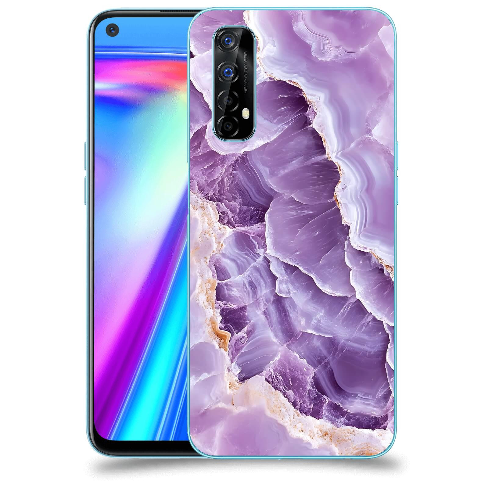 ACOVER Kryt na mobil Realme 7 - Fialová krása
