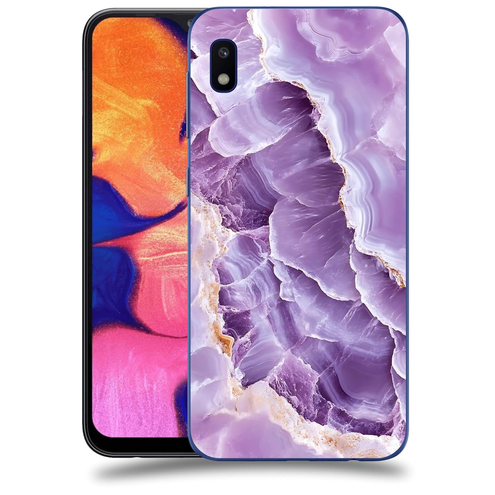 ACOVER Kryt na mobil Samsung Galaxy A10 A105F - Fialová krása