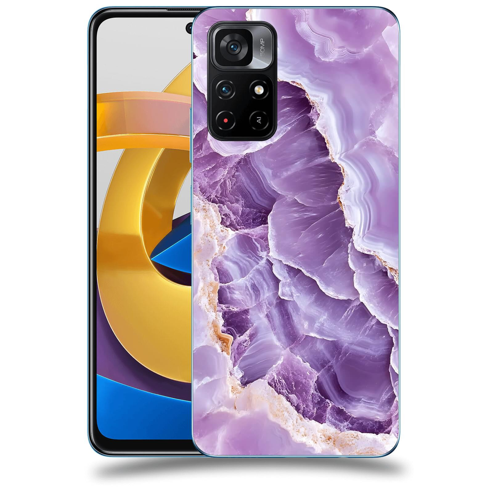 ACOVER Kryt na mobil Xiaomi Poco M4 Pro - Fialová krása