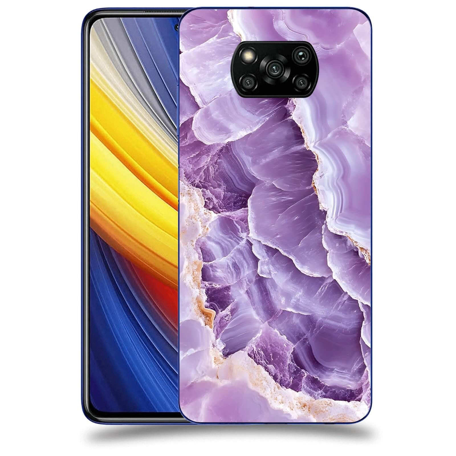 ACOVER Kryt na mobil Xiaomi Poco X3 Pro - Fialová krása