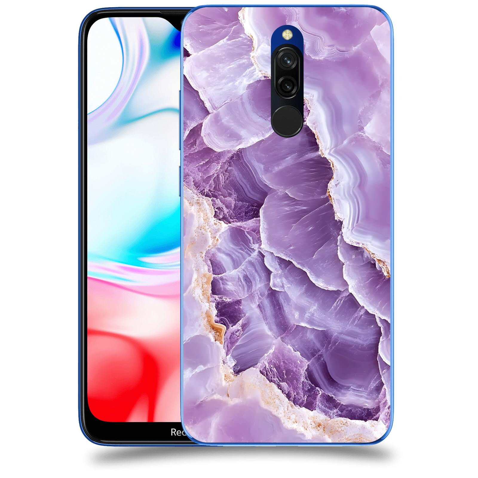 ACOVER Kryt na mobil Xiaomi Redmi 8 - Fialová krása