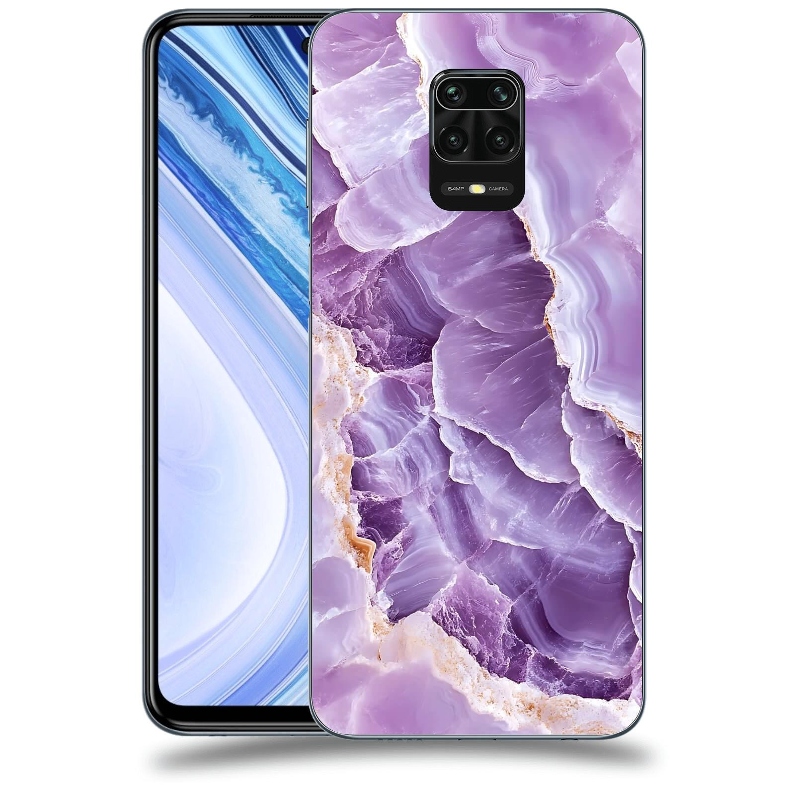ACOVER Kryt na mobil Xiaomi Redmi Note 9 Pro - Fialová krása