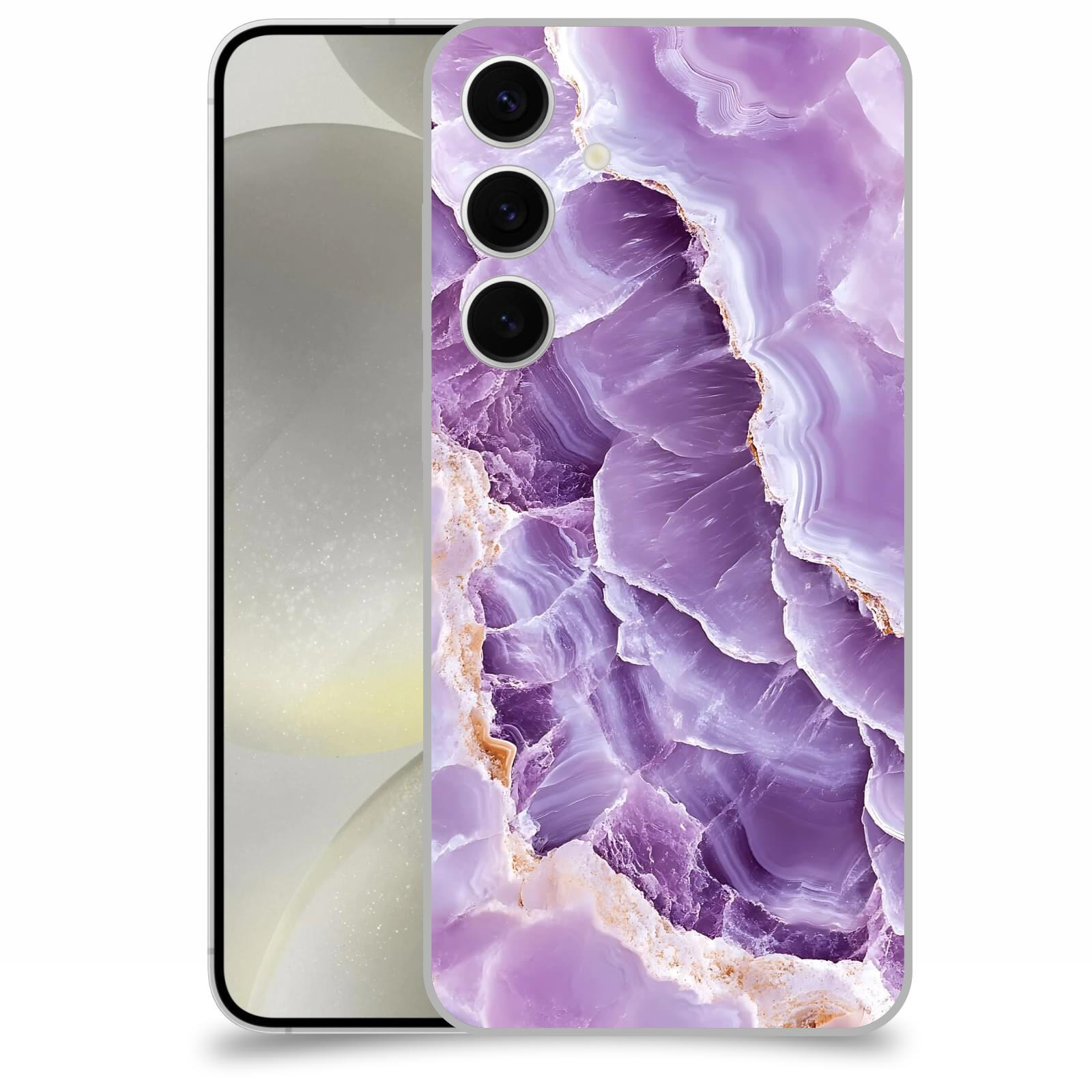 ACOVER Kryt na mobil Samsung Galaxy S24+ - Fialová krása