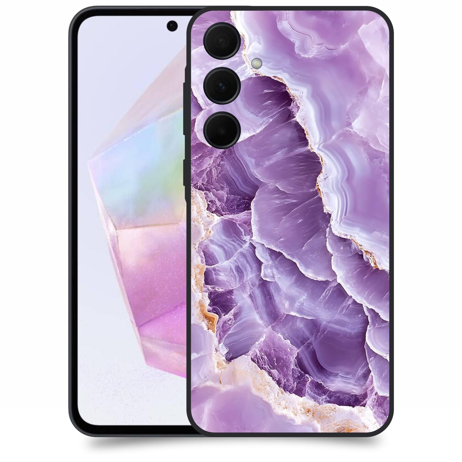 ACOVER Kryt na mobil Samsung Galaxy A35 5G - Fialová krása