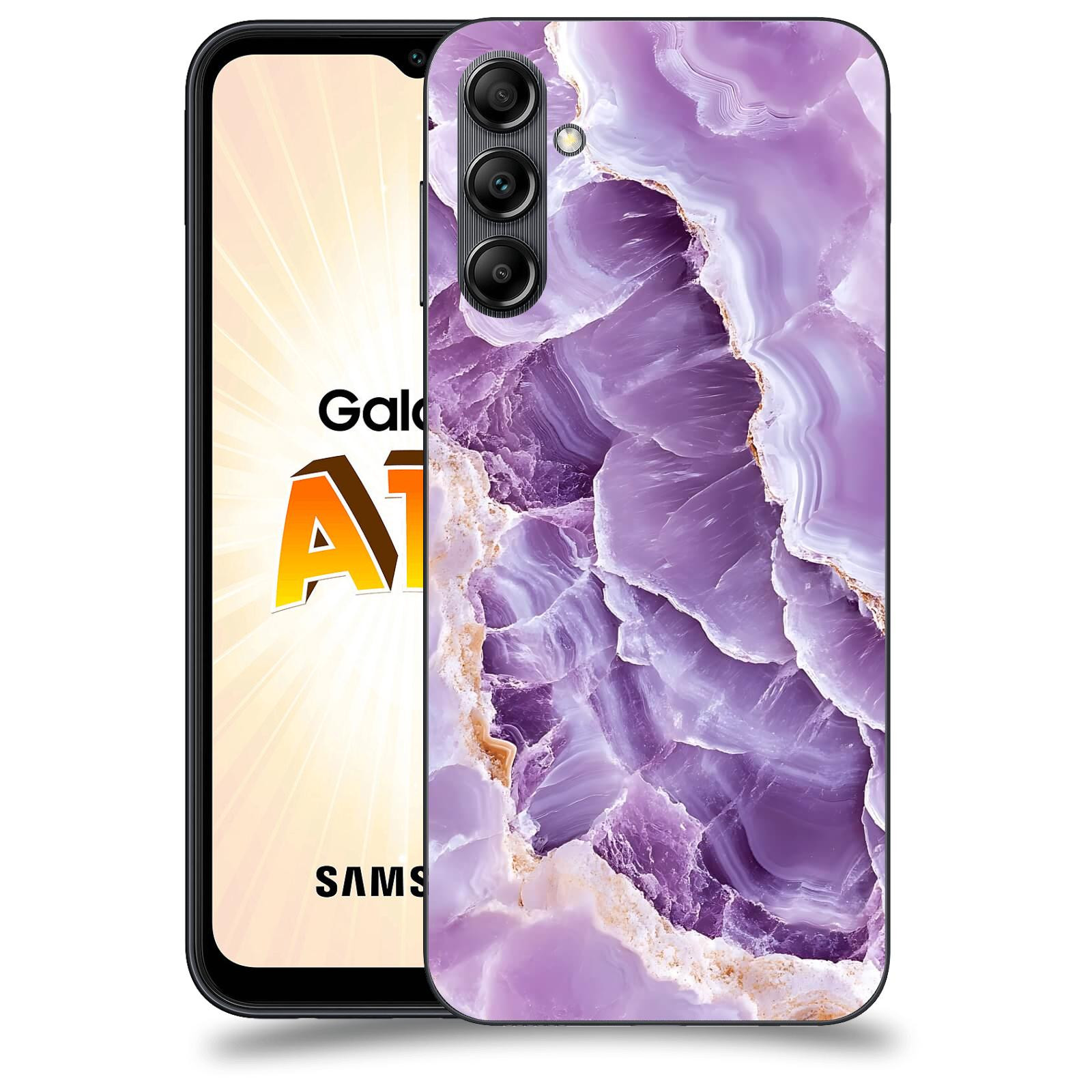 ACOVER Kryt na mobil Samsung Galaxy A14 LTE - Fialová krása