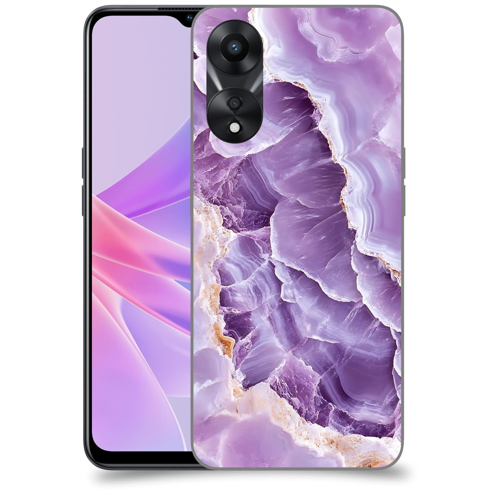 ACOVER Kryt na mobil OPPO A78 5G - Fialová krása