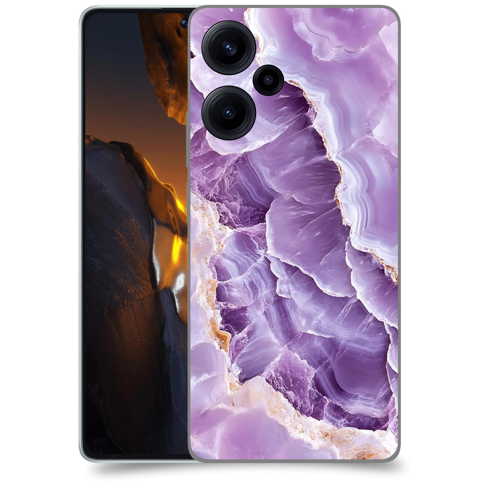 ACOVER Kryt na mobil Xiaomi Poco F5 - Fialová krása