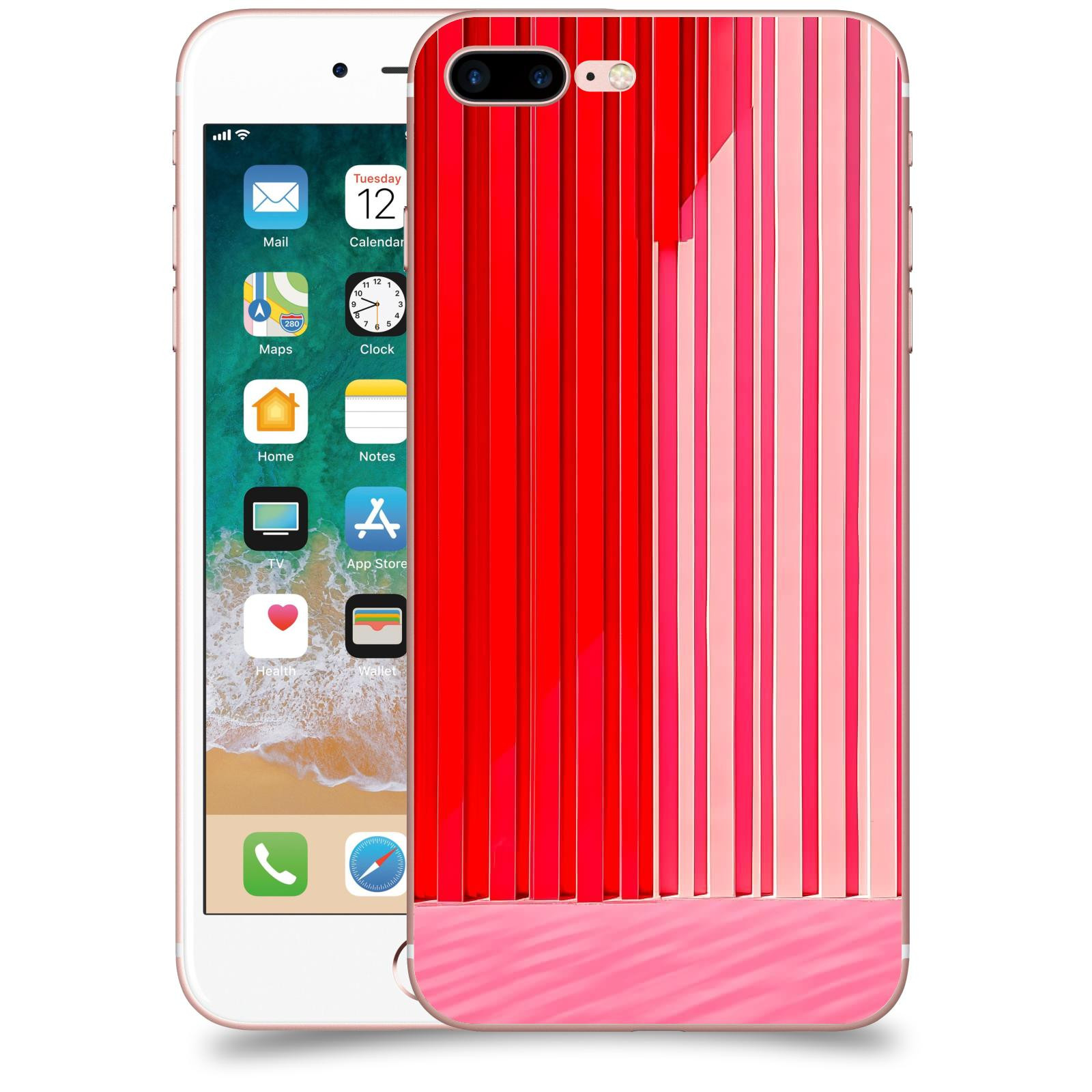 ACOVER Kryt na mobil Apple iPhone 7 Plus - Geometrická vášeň