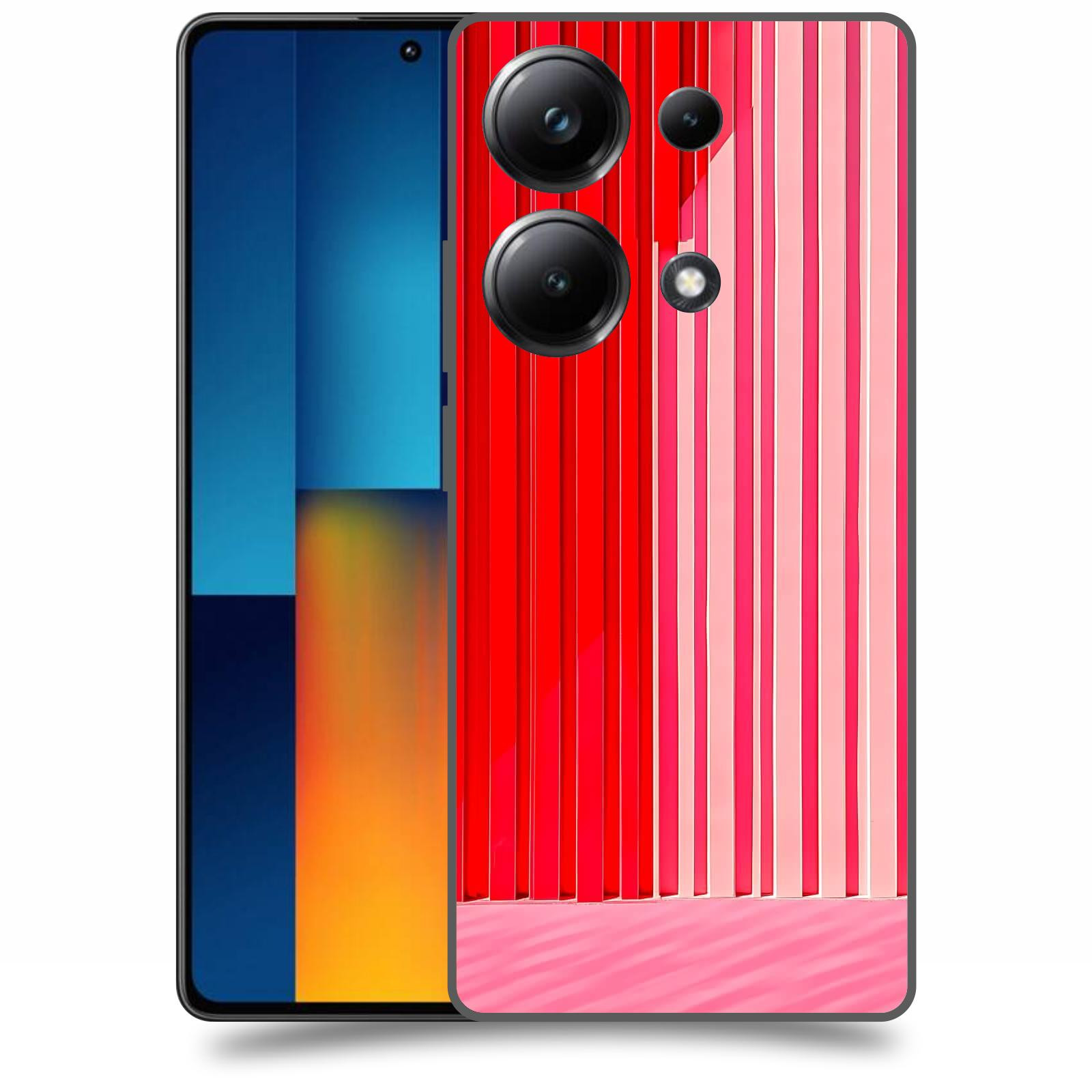 ACOVER Kryt na mobil Poco M6 - Geometrická vášeň
