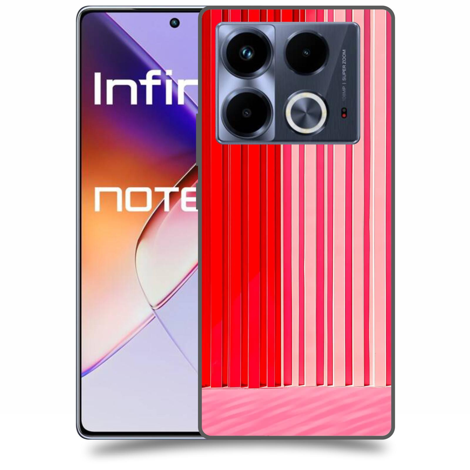 ACOVER Kryt na mobil Infinix Note 40 - Geometrická vášeň