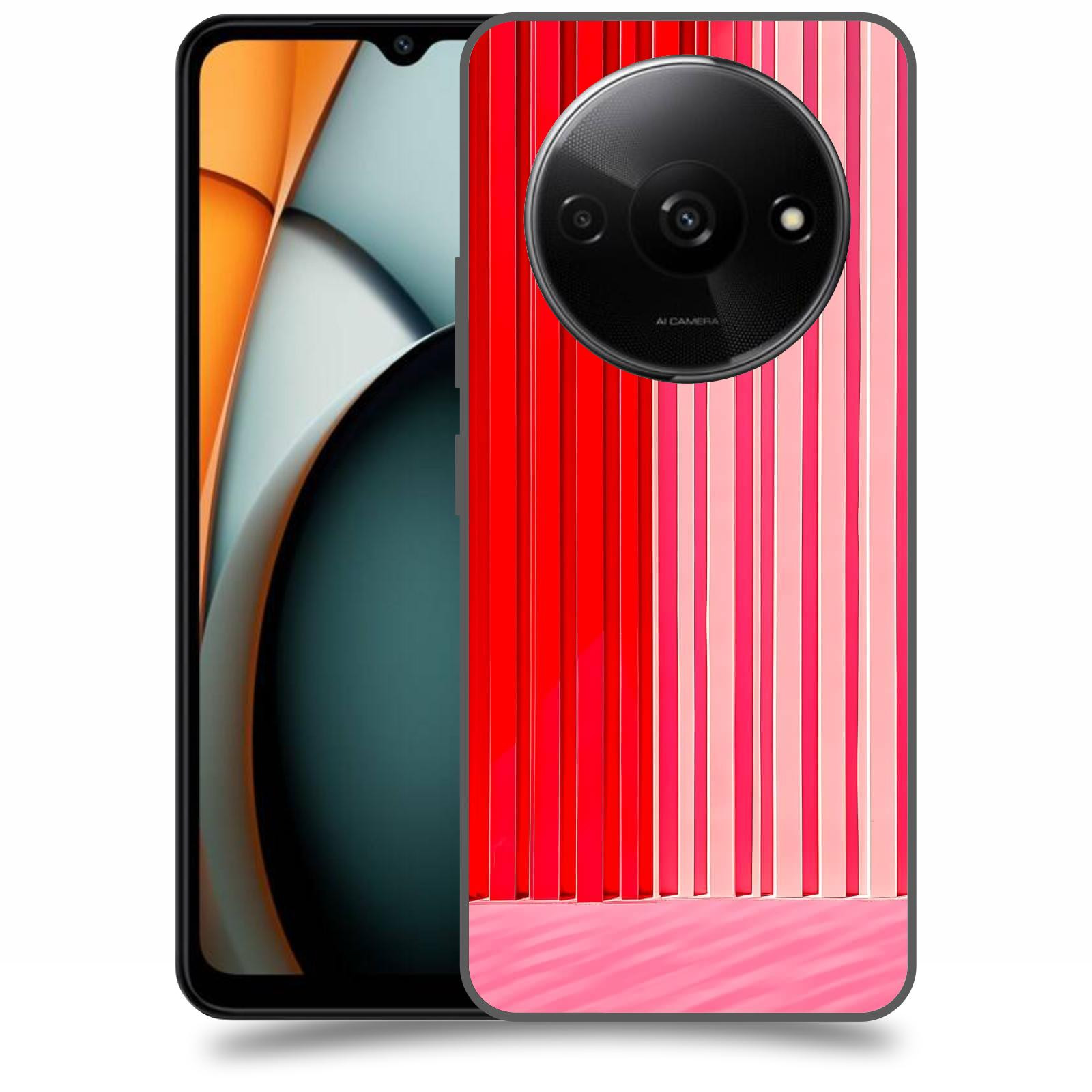 ACOVER Kryt na mobil Xiaomi Redmi A3 - Geometrická vášeň