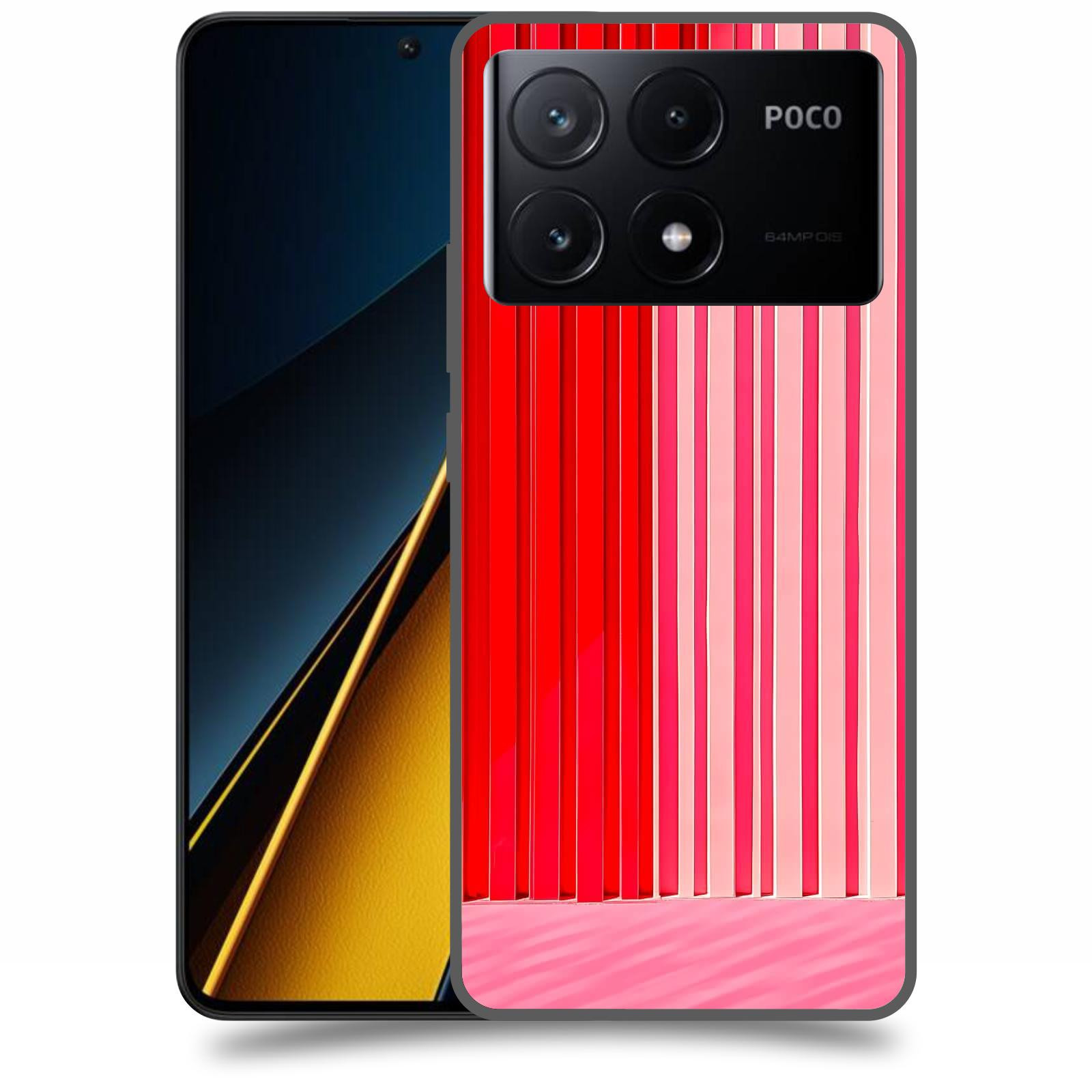 ACOVER Kryt na mobil Poco X6 Pro 5G - Geometrická vášeň