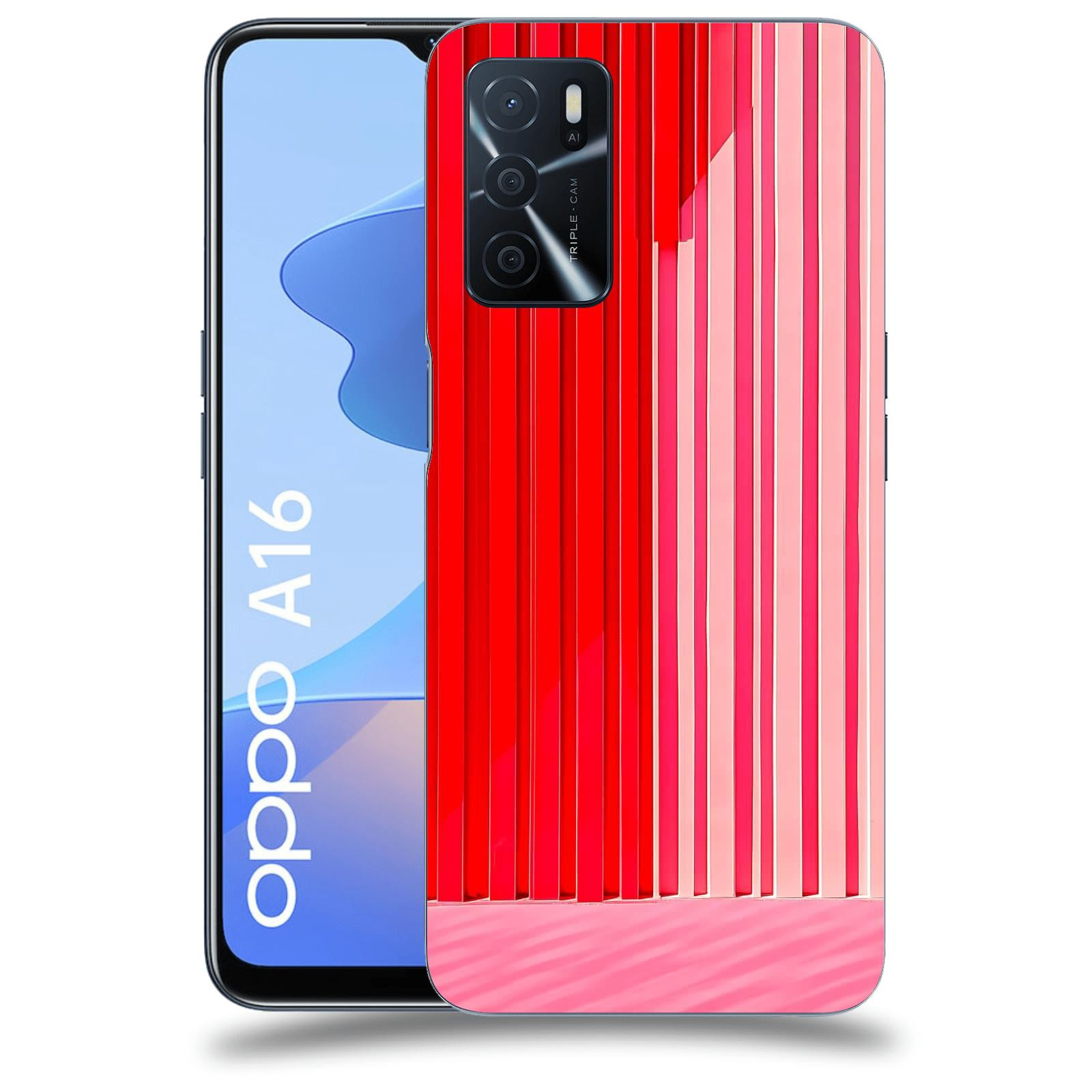 ACOVER Kryt na mobil OPPO A16 - Geometrická vášeň