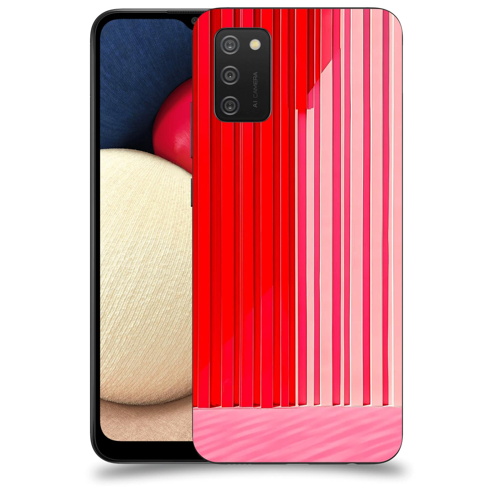 ACOVER Kryt na mobil Samsung Galaxy A02s A025G - Geometrická vášeň