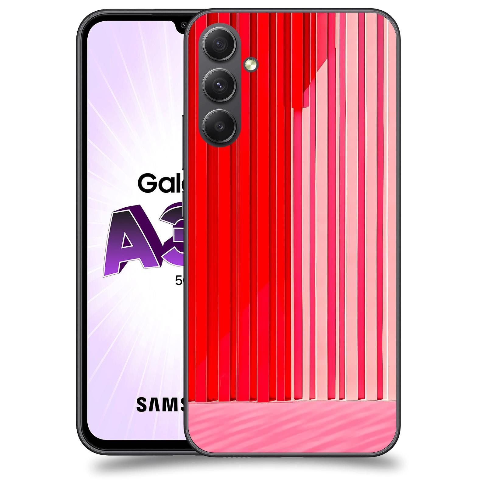 ACOVER Kryt na mobil Samsung Galaxy A34 - Geometrická vášeň