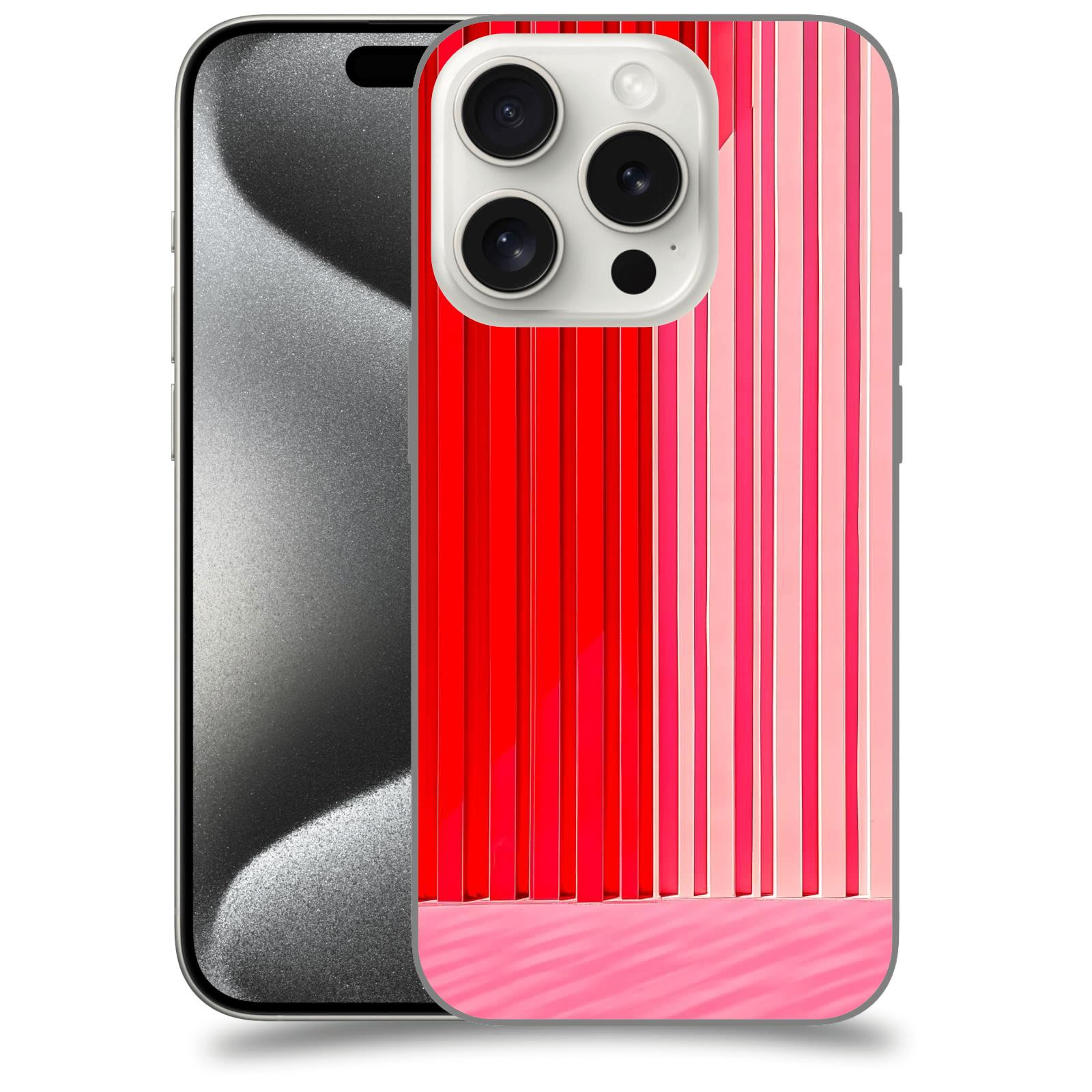 ACOVER Kryt na mobil Apple iPhone 15 pro - Geometrická vášeň