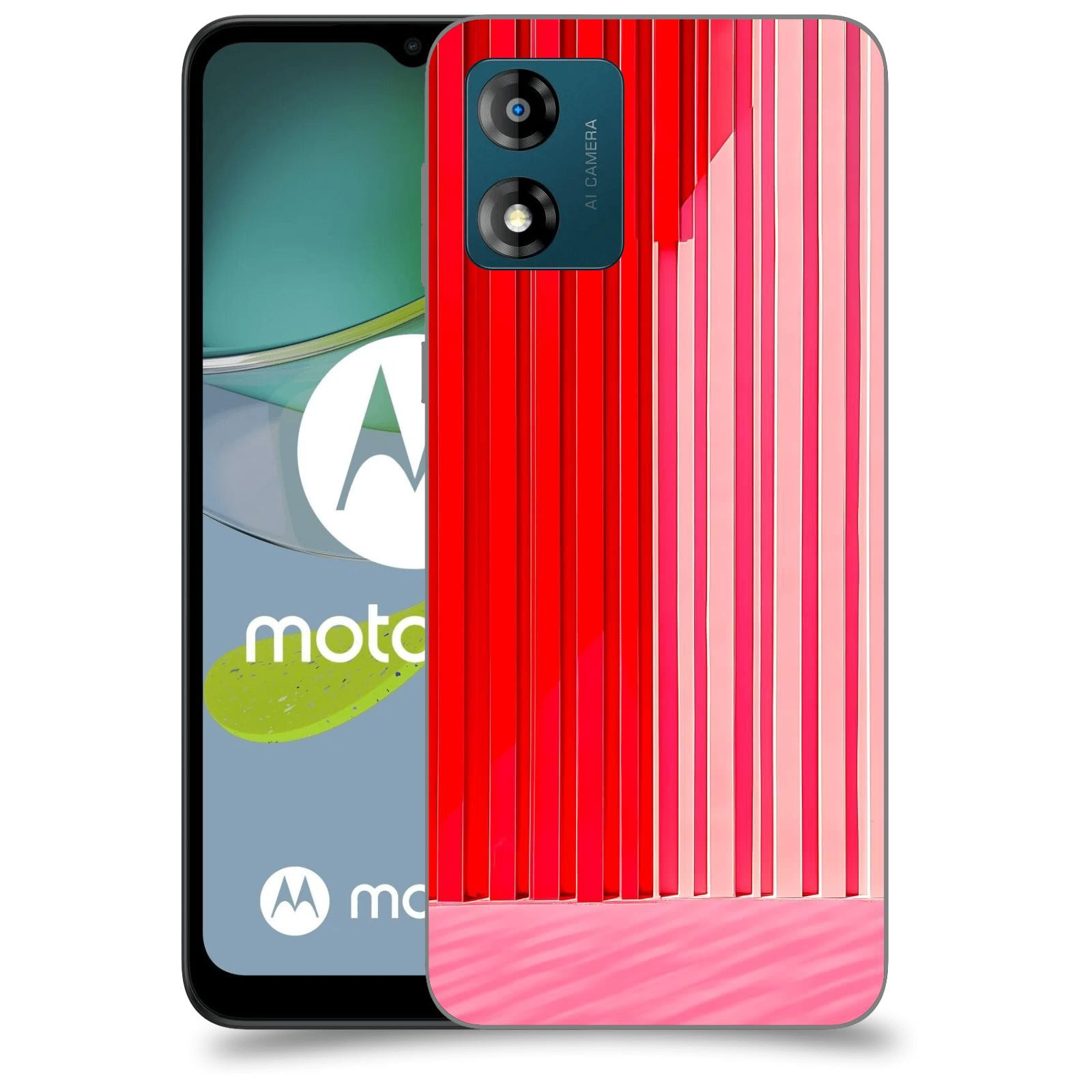 ACOVER Kryt na mobil Motorola Moto E13 - Geometrická vášeň