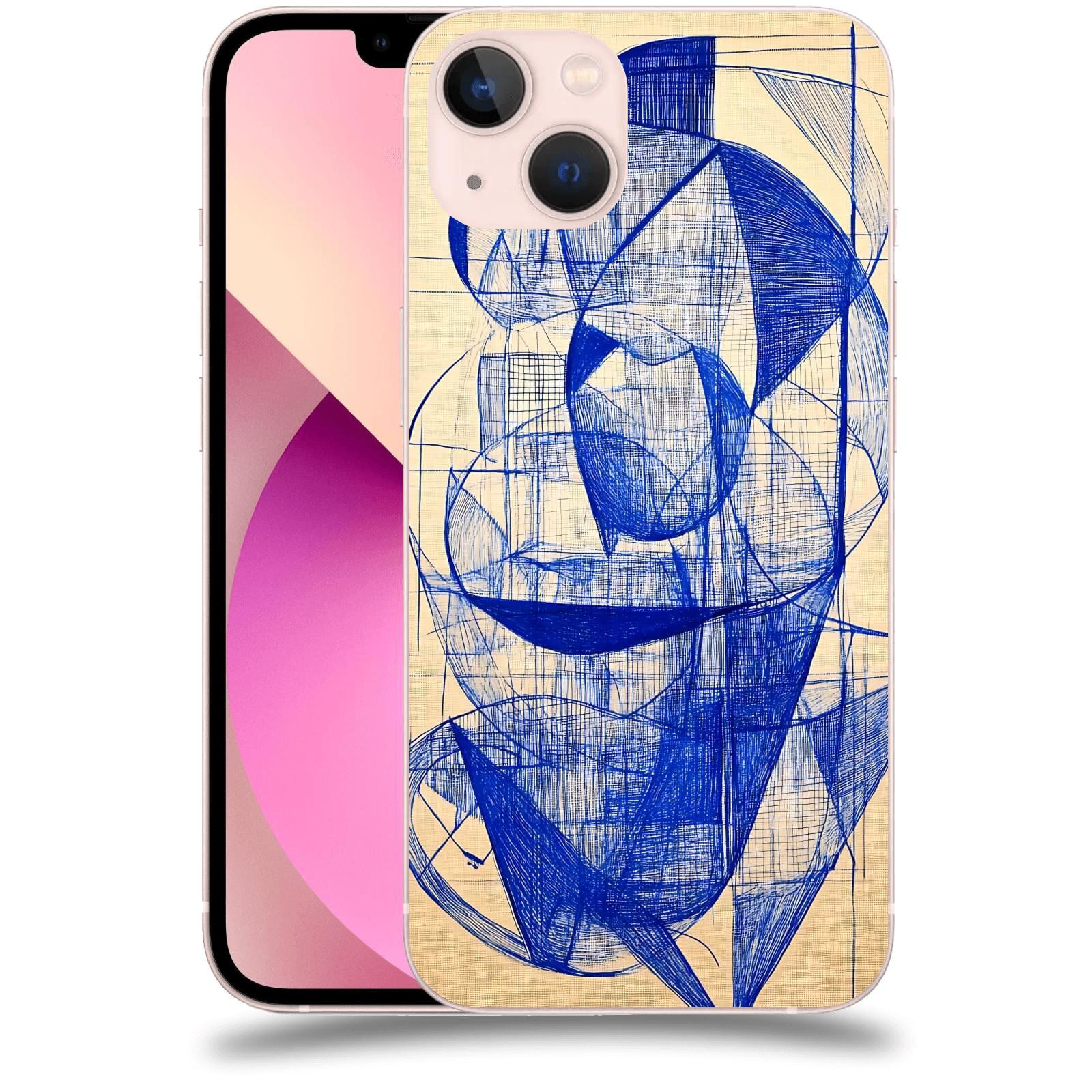 ACOVER Kryt na mobil Apple iPhone 13 - Geometrický chaos