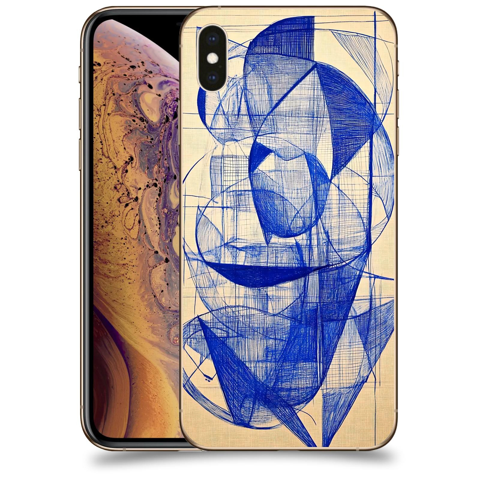 ACOVER Kryt na mobil Apple iPhone XS Max - Geometrický chaos