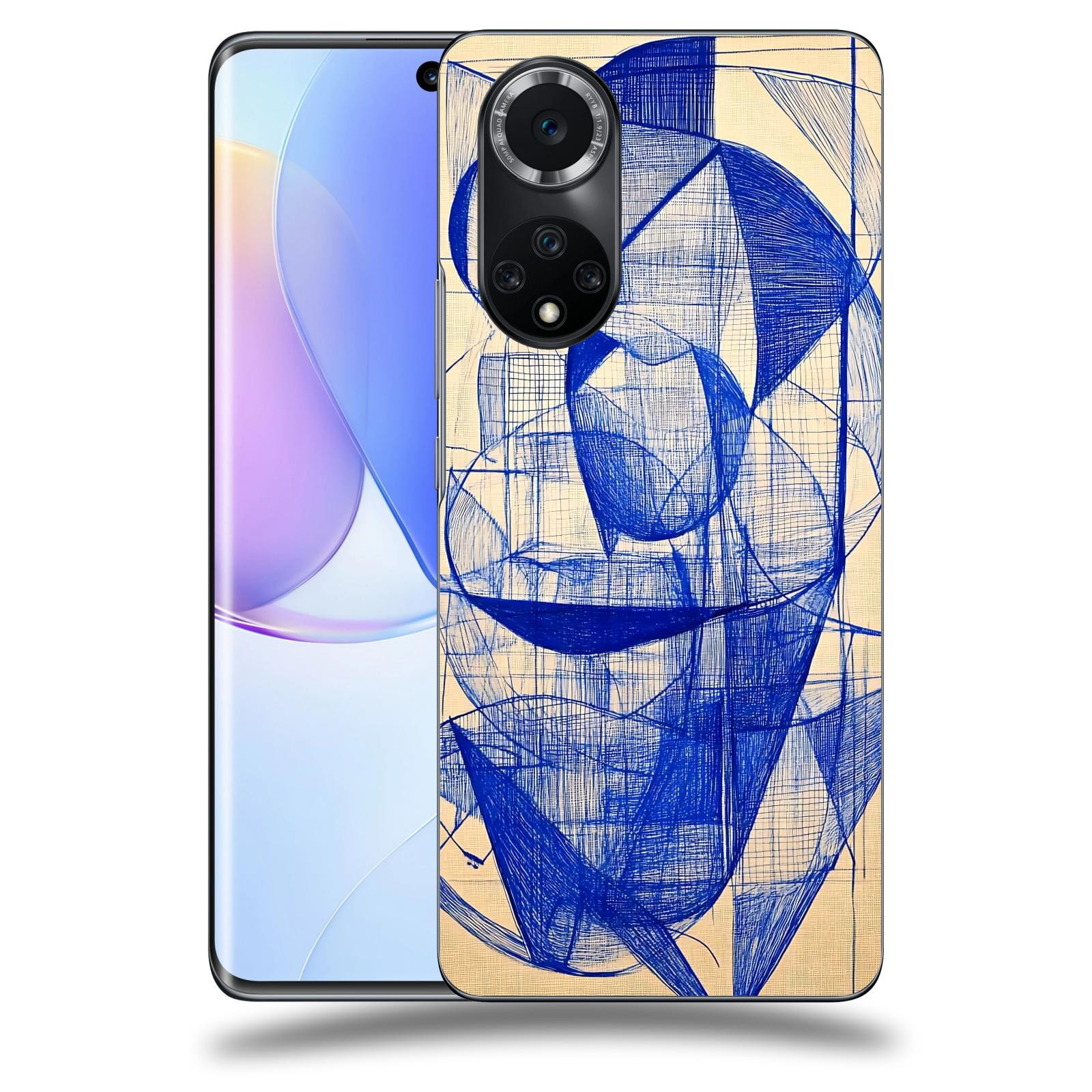 ACOVER Kryt na mobil Huawei Nova 9 - Geometrický chaos
