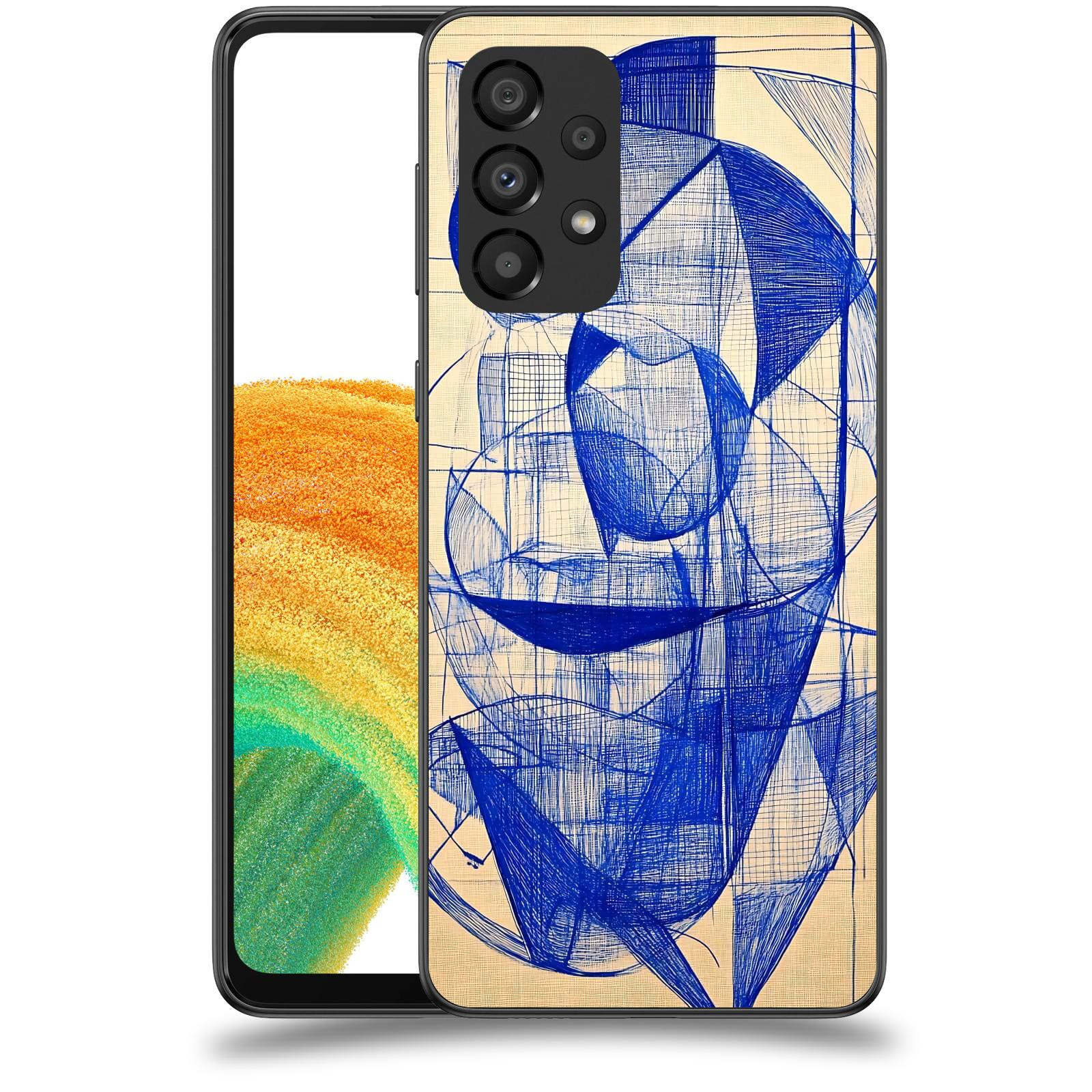 ACOVER Kryt na mobil Samsung Galaxy A33 5G A336 - Geometrický chaos