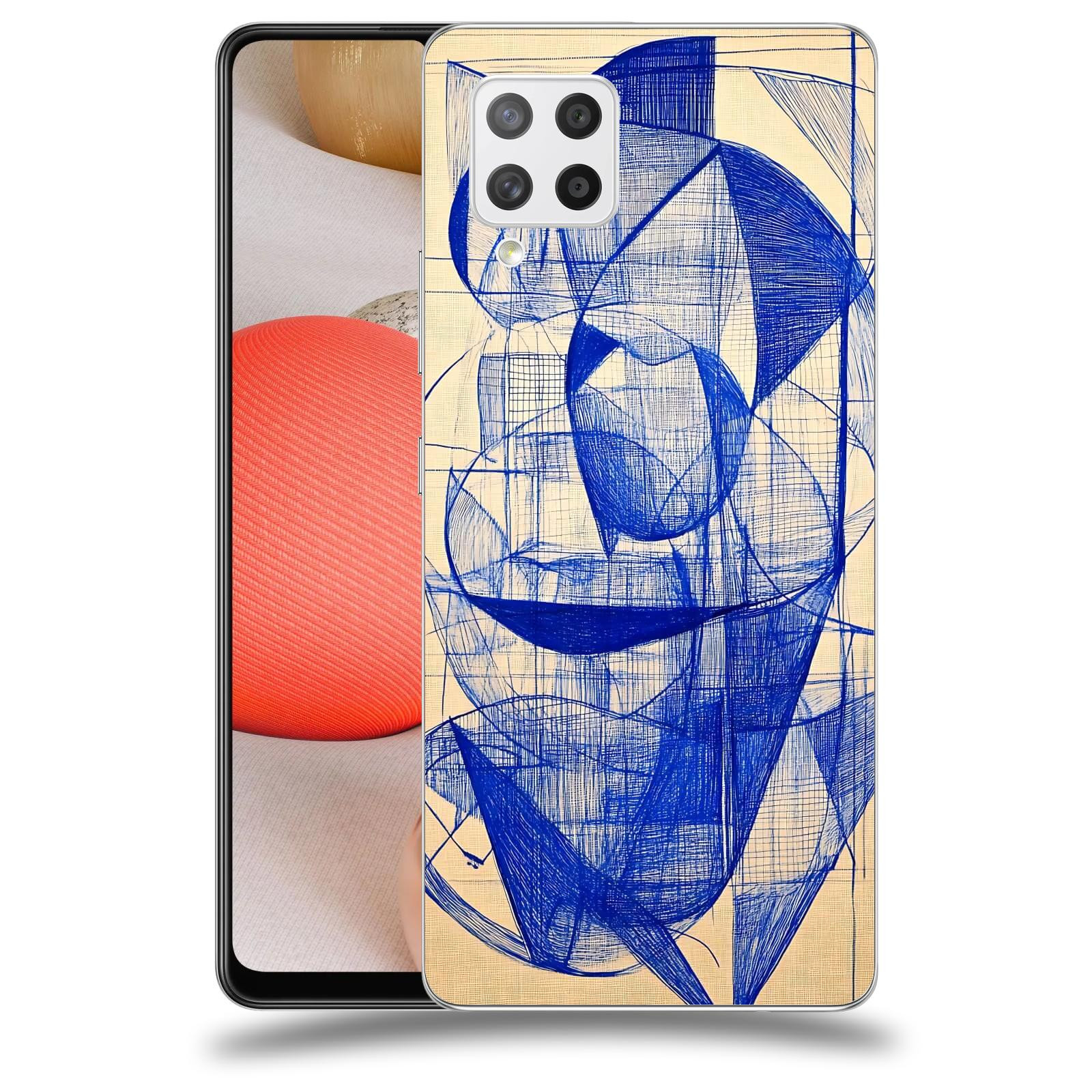 ACOVER Kryt na mobil Samsung Galaxy A42 A426B - Geometrický chaos