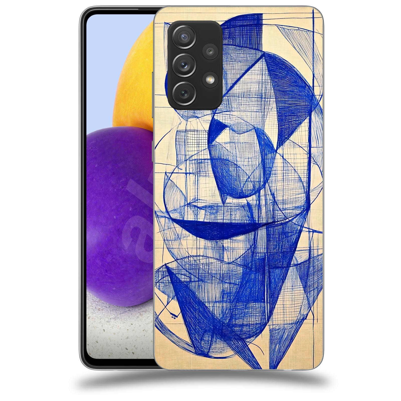ACOVER Kryt na mobil Samsung Galaxy A73 5G - Geometrický chaos