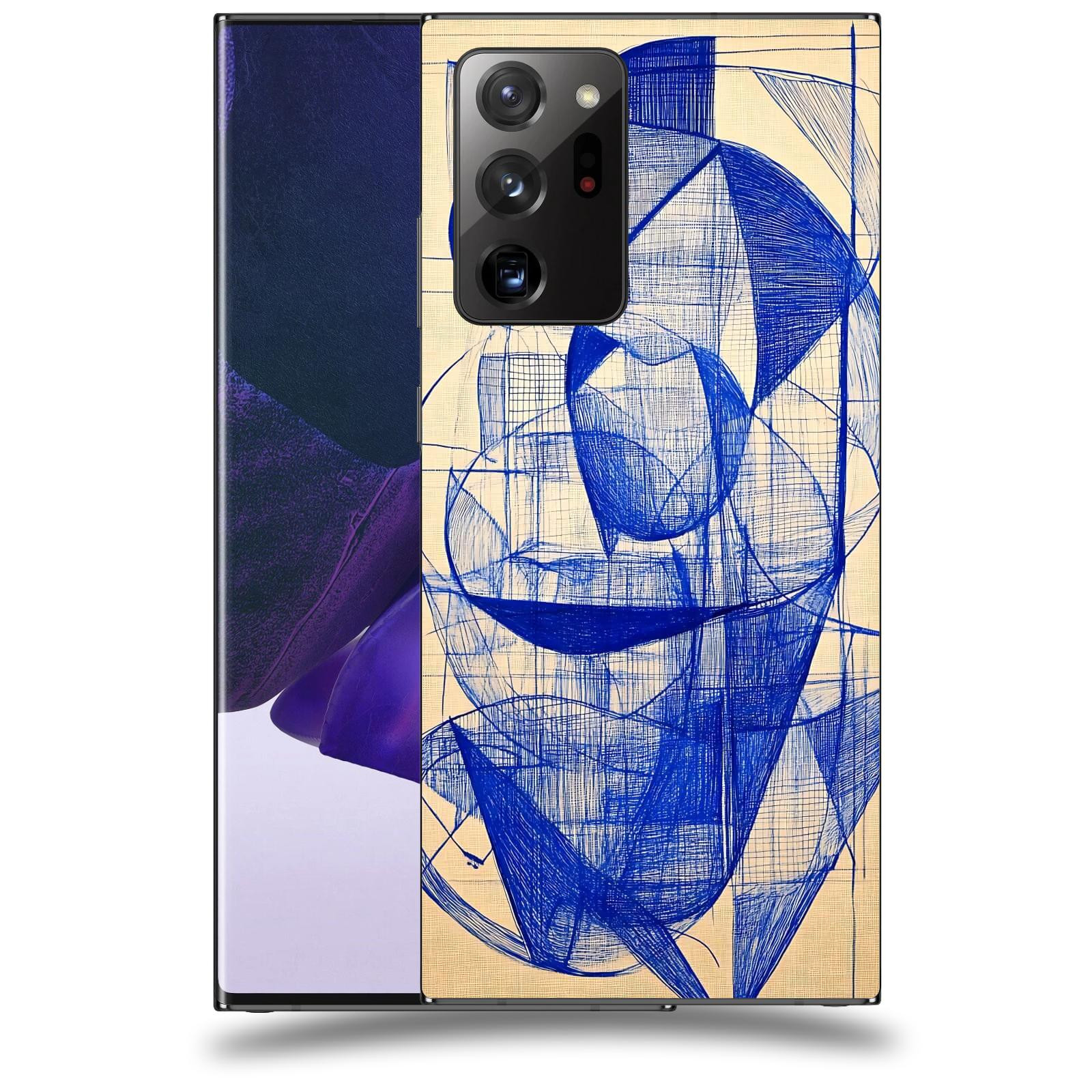 ACOVER Kryt na mobil Samsung Galaxy Note 20 Ultra - Geometrický chaos