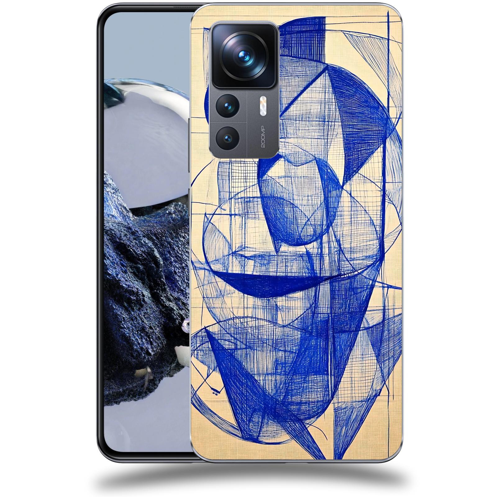 ACOVER Kryt na mobil Xiaomi 12T Pro - Geometrický chaos