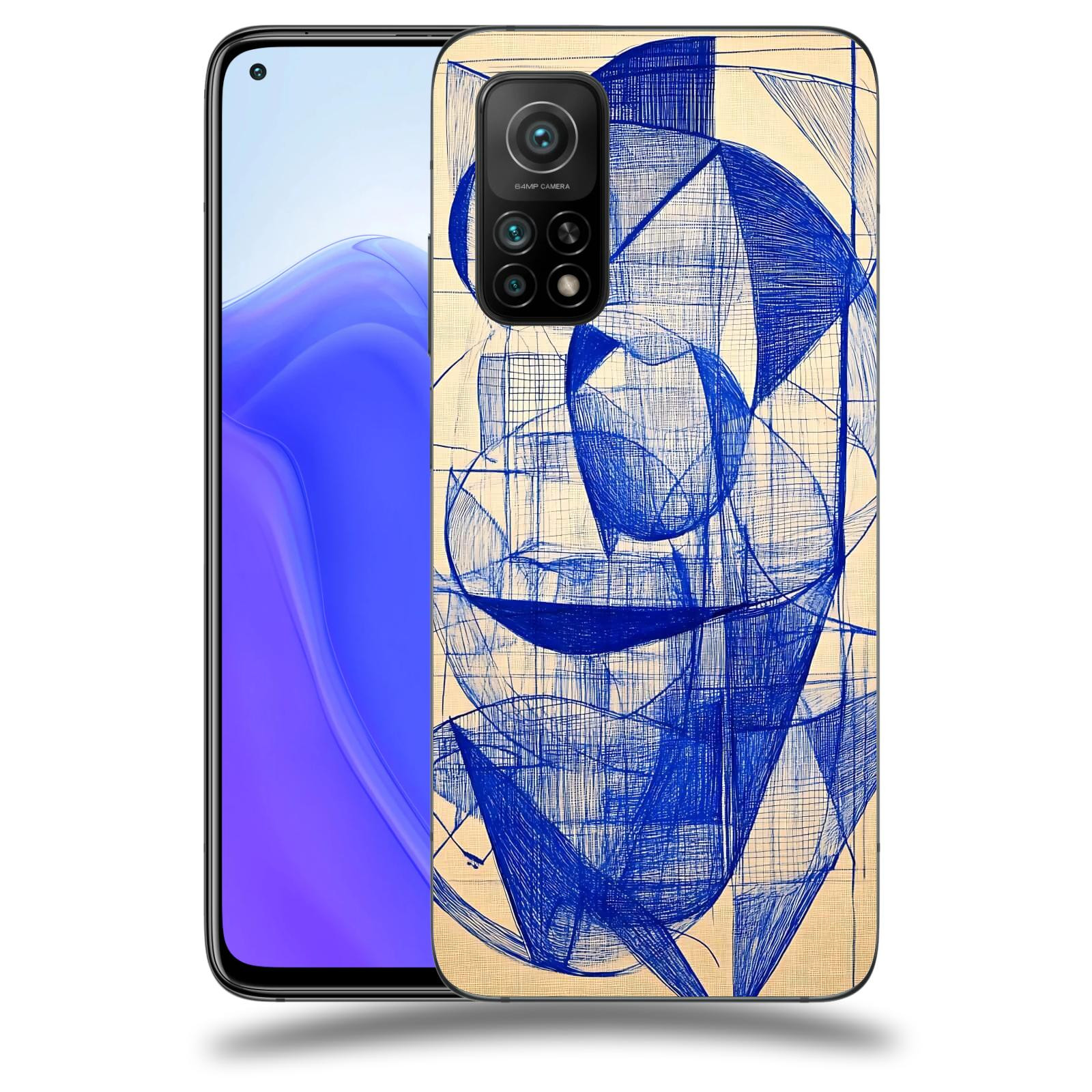 ACOVER Kryt na mobil Xiaomi Mi 10T - Geometrický chaos