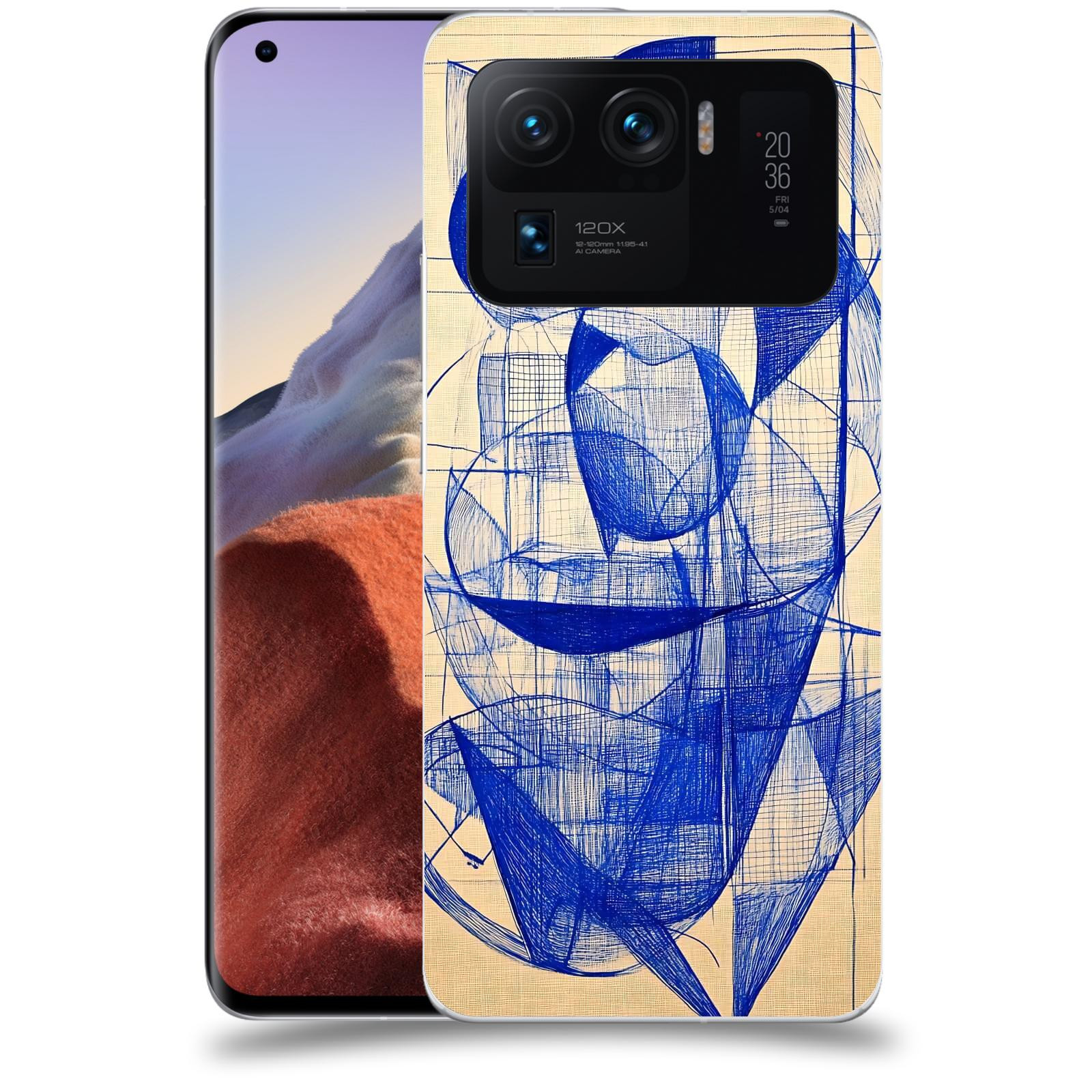 ACOVER Kryt na mobil Xiaomi Mi 11 Ultra - Geometrický chaos