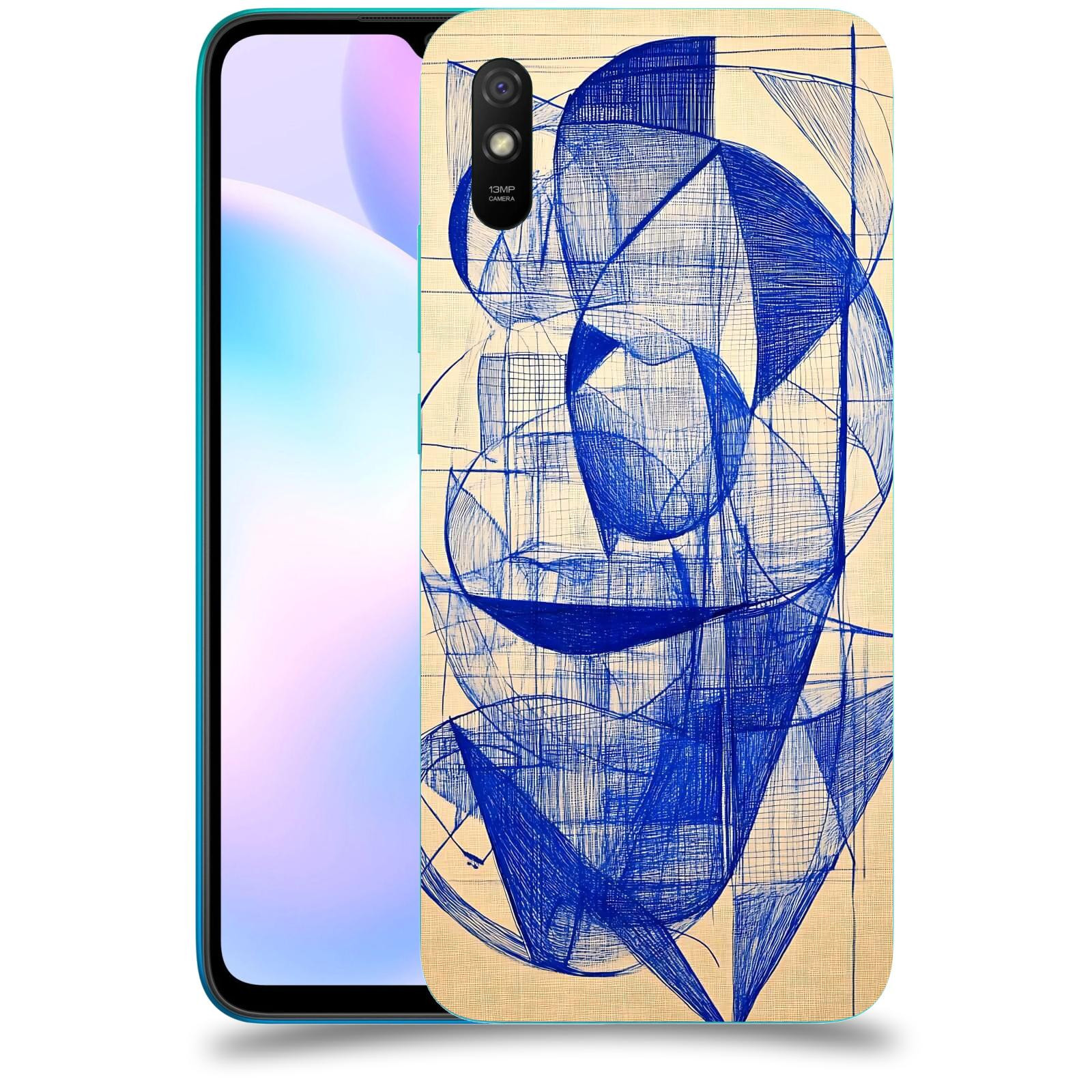 ACOVER Kryt na mobil Xiaomi Redmi 9AT - Geometrický chaos