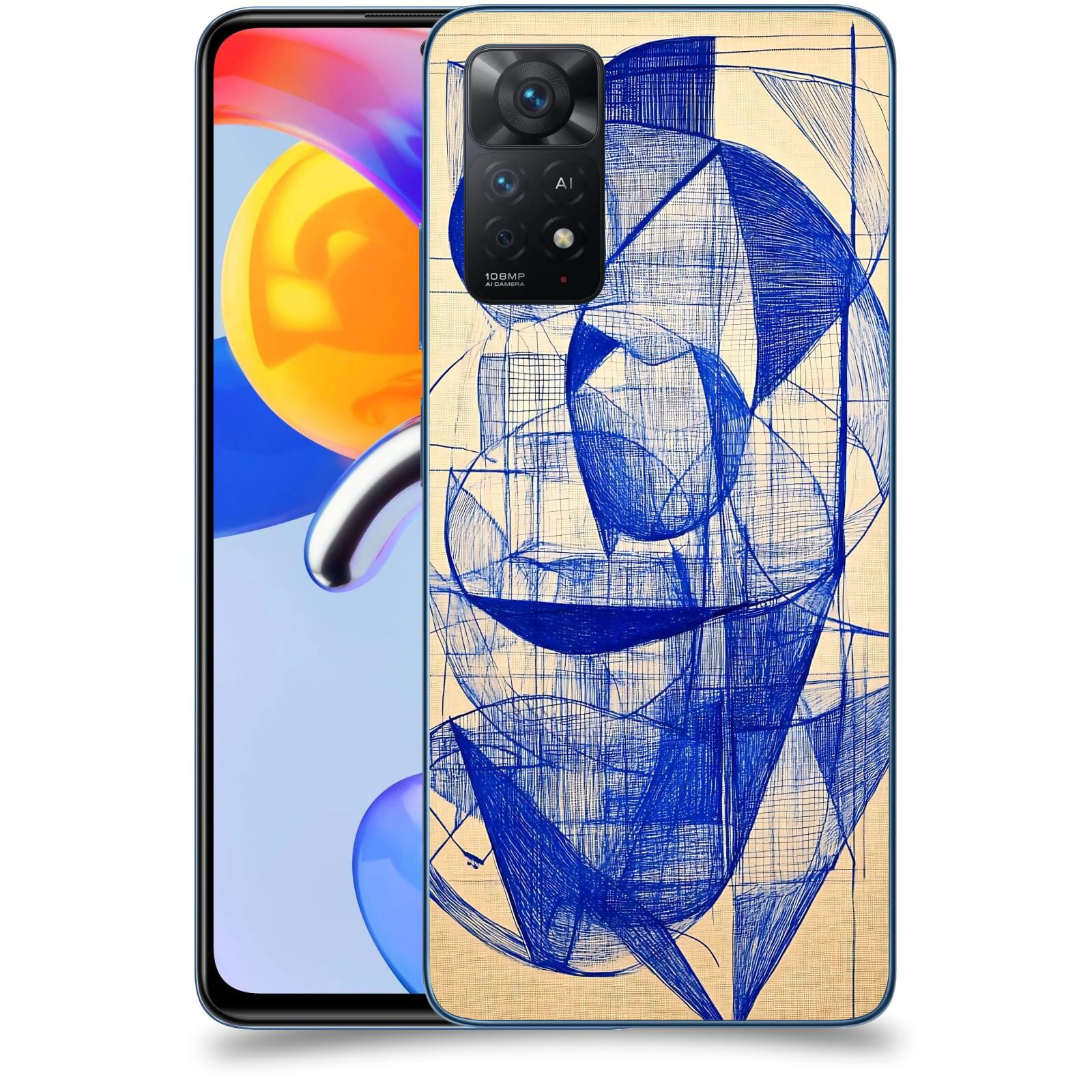 ACOVER Kryt na mobil Xiaomi Redmi Note 11 Pro 5G - Geometrický chaos
