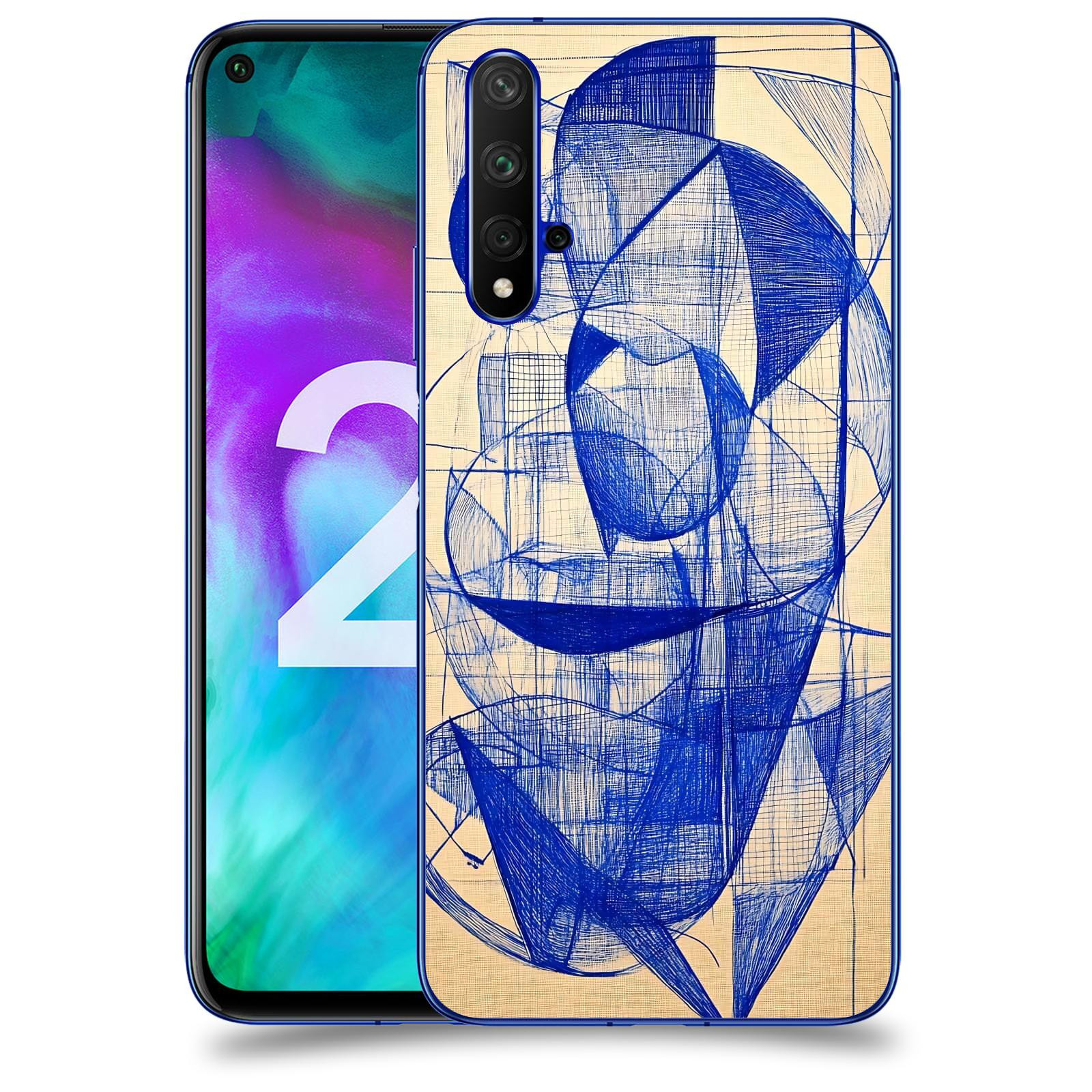 ACOVER Kryt na mobil Honor 20 - Geometrický chaos