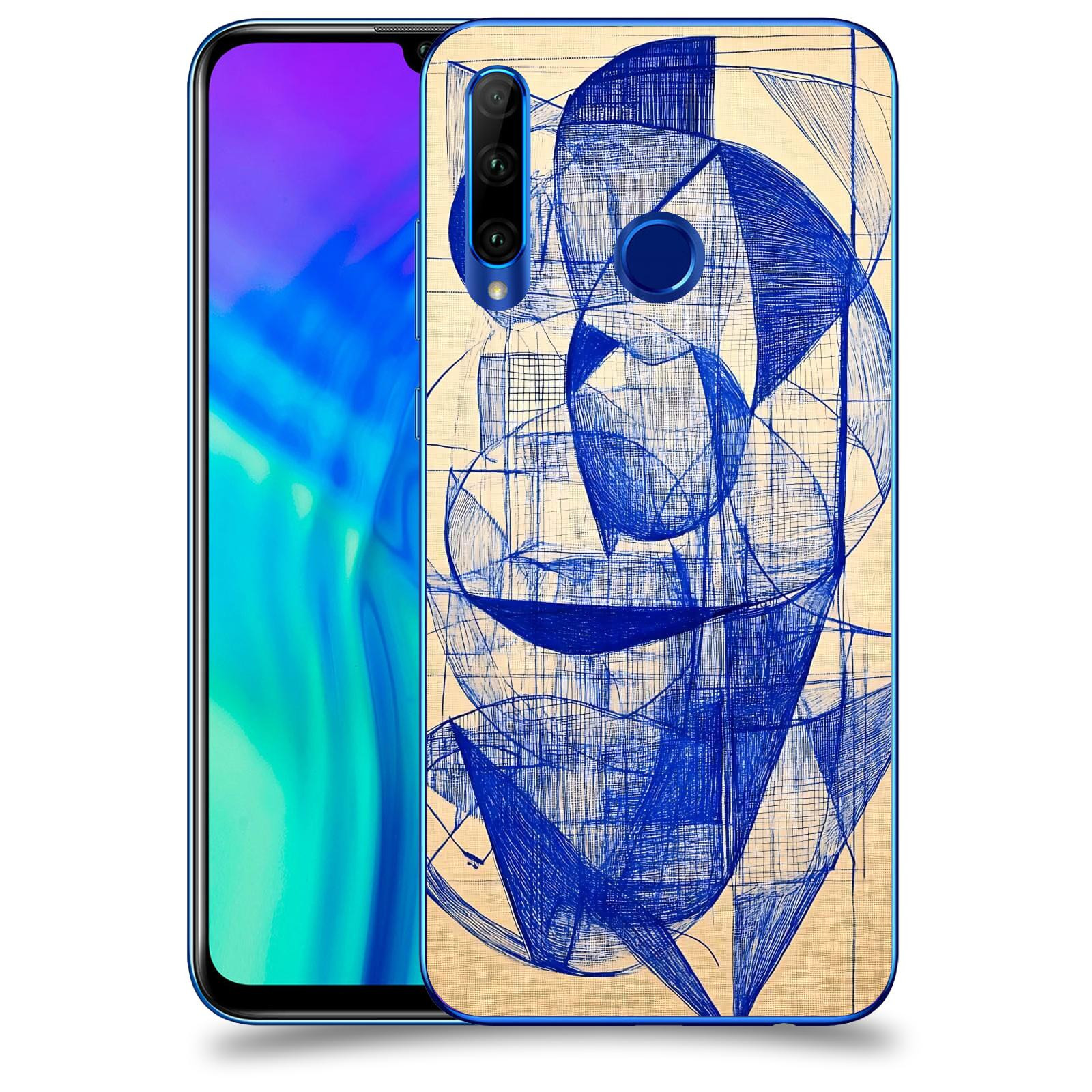 ACOVER Kryt na mobil Honor 20 Lite - Geometrický chaos