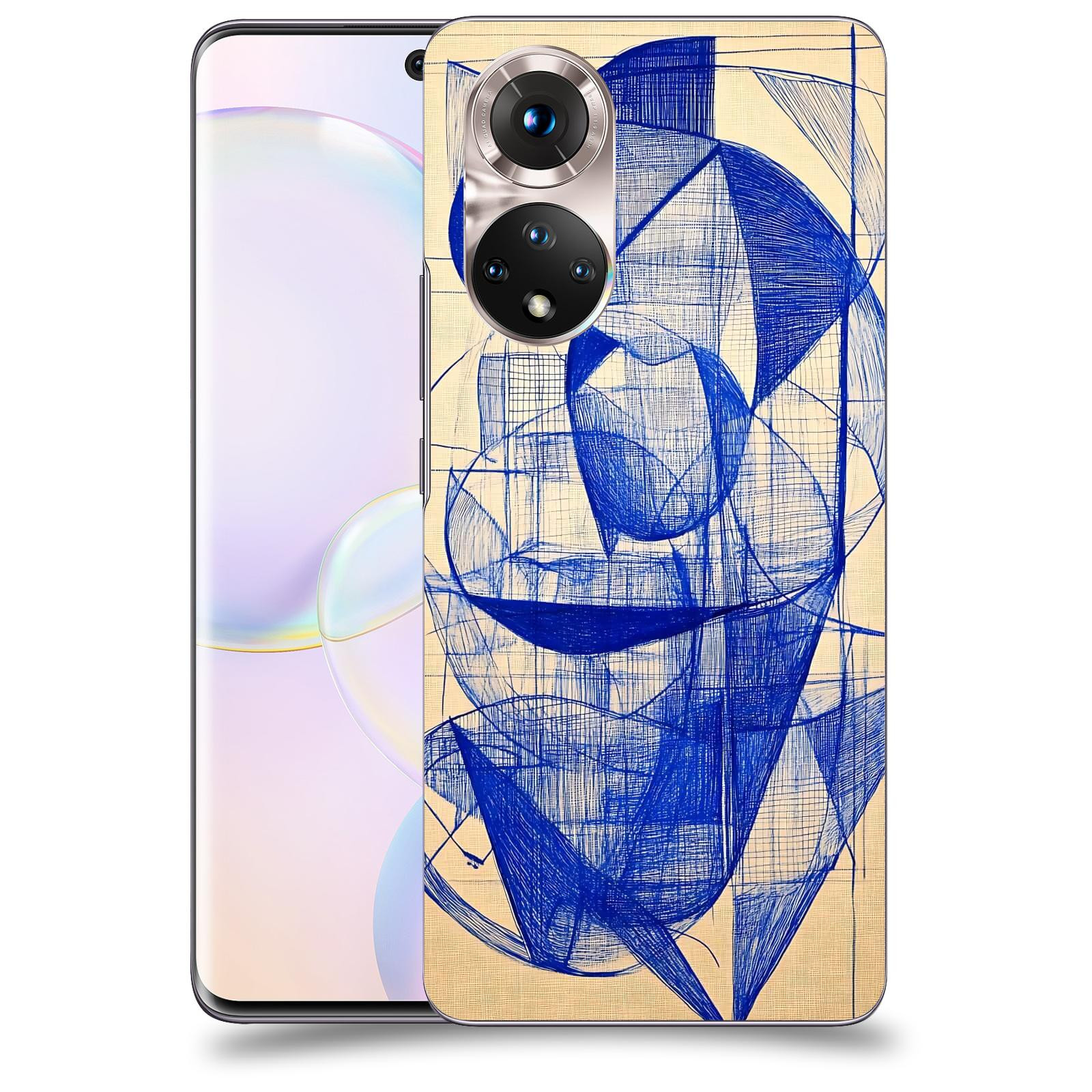 ACOVER Kryt na mobil Honor 50 5G - Geometrický chaos