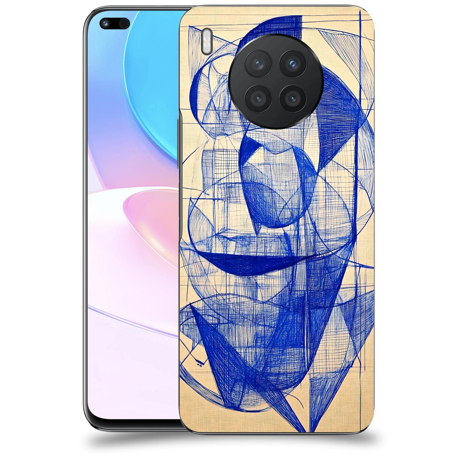 ACOVER Kryt na mobil Honor 50 Lite - Geometrický chaos