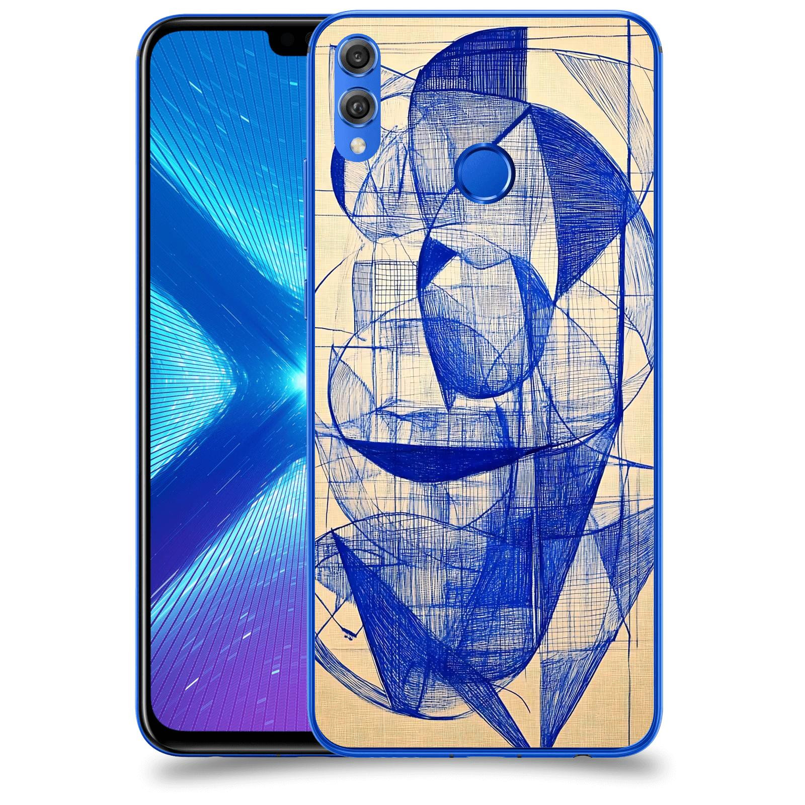 ACOVER Kryt na mobil Honor 8X - Geometrický chaos