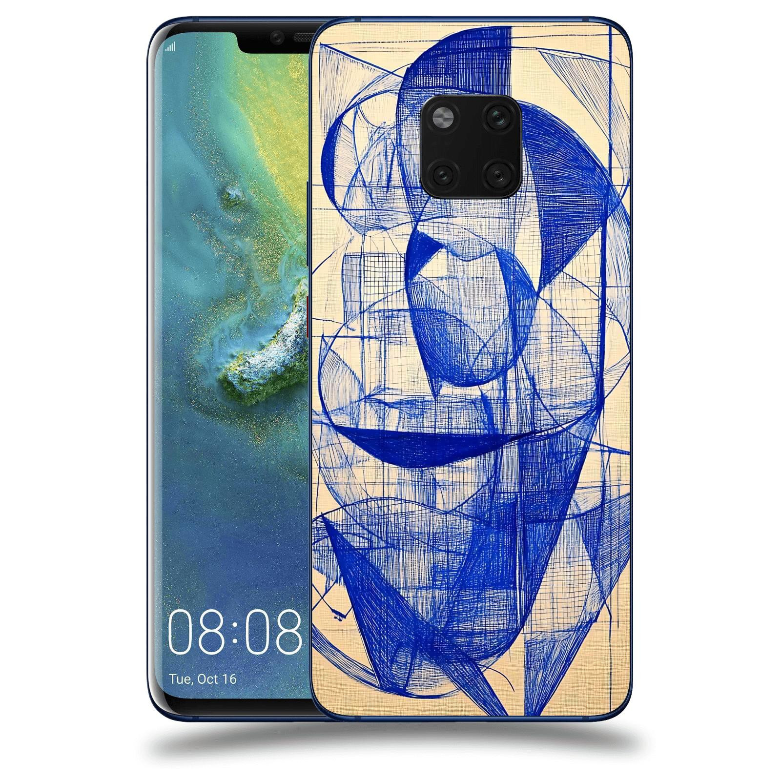 ACOVER Kryt na mobil Huawei Mate 20 Pro - Geometrický chaos