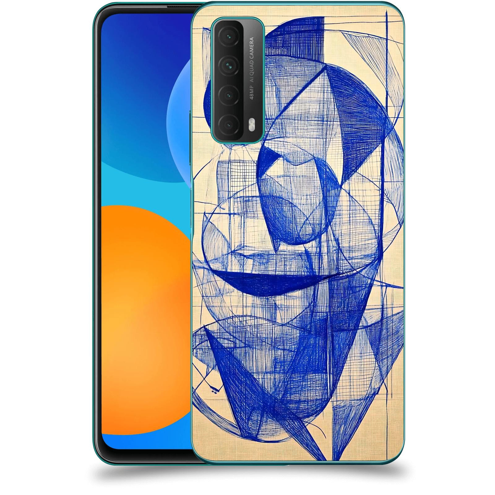 ACOVER Kryt na mobil Huawei P Smart 2021 - Geometrický chaos